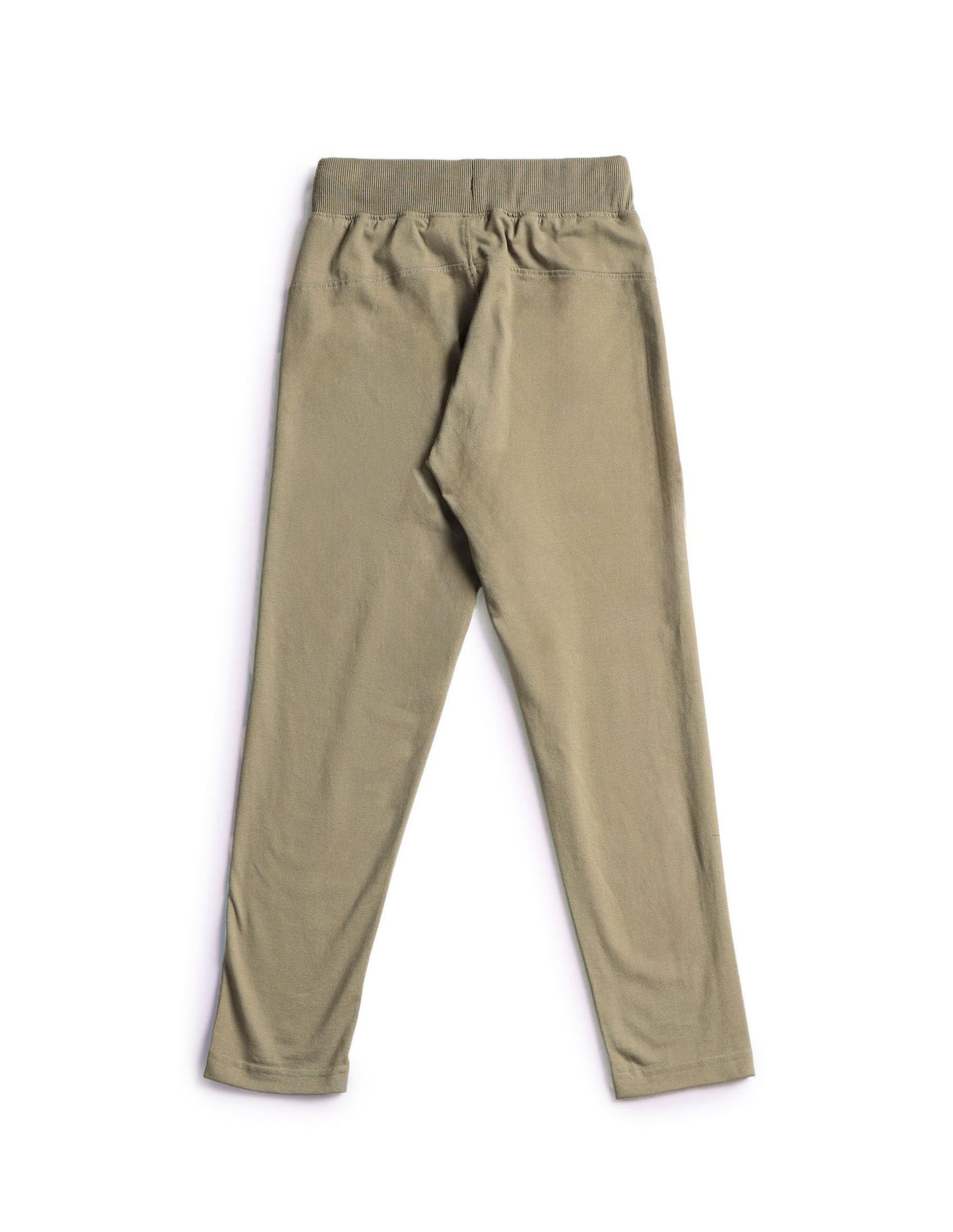 Boys Solid Mid-Rise Track Pants Brown - U.S. POLO ASSN. | Large