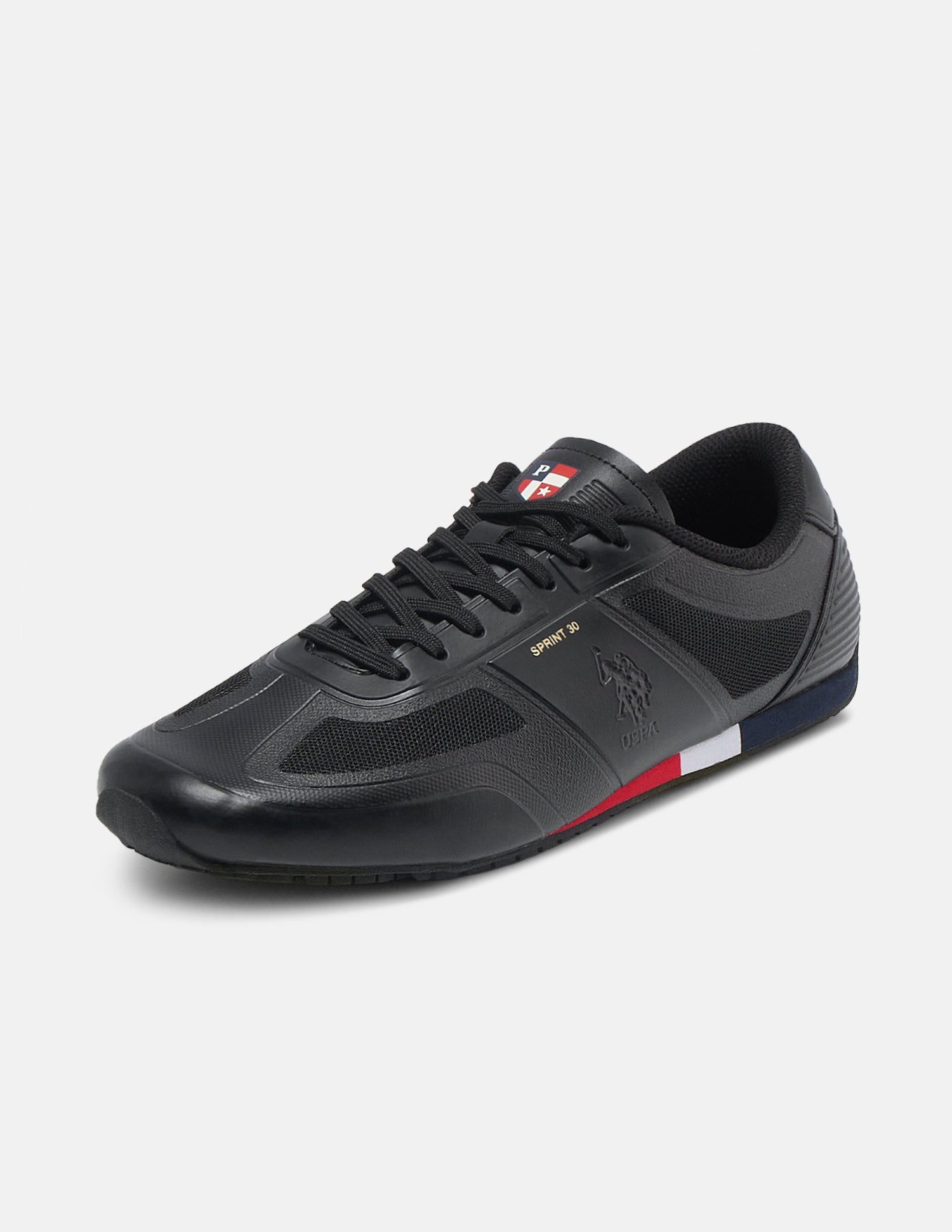 Sprint 30 Lace-Ups Sneakers Black - U.S. Polo Assn. India | Large