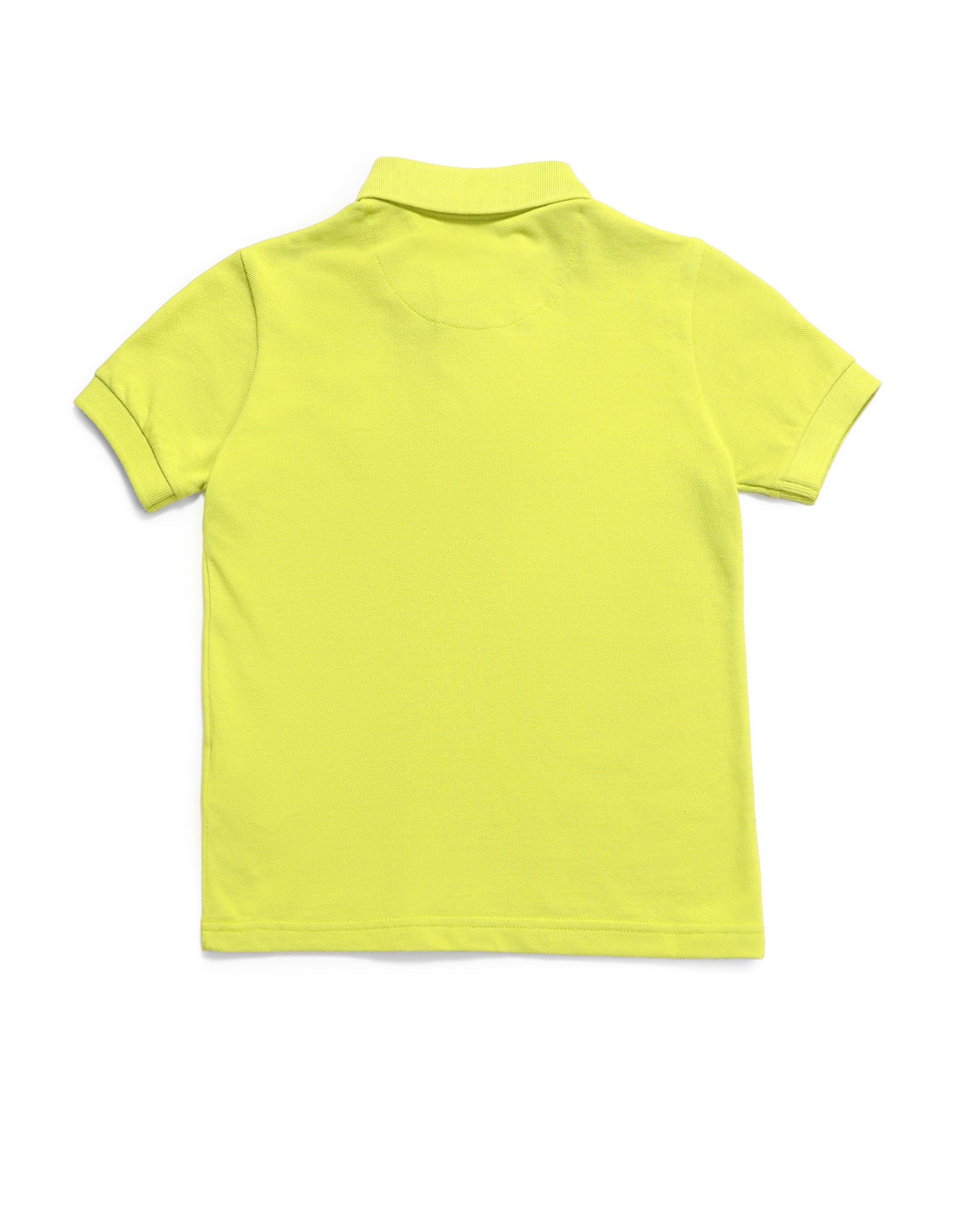 Boys Solid Cotton T-Shirt Green - U.S. POLO ASSN. | Large