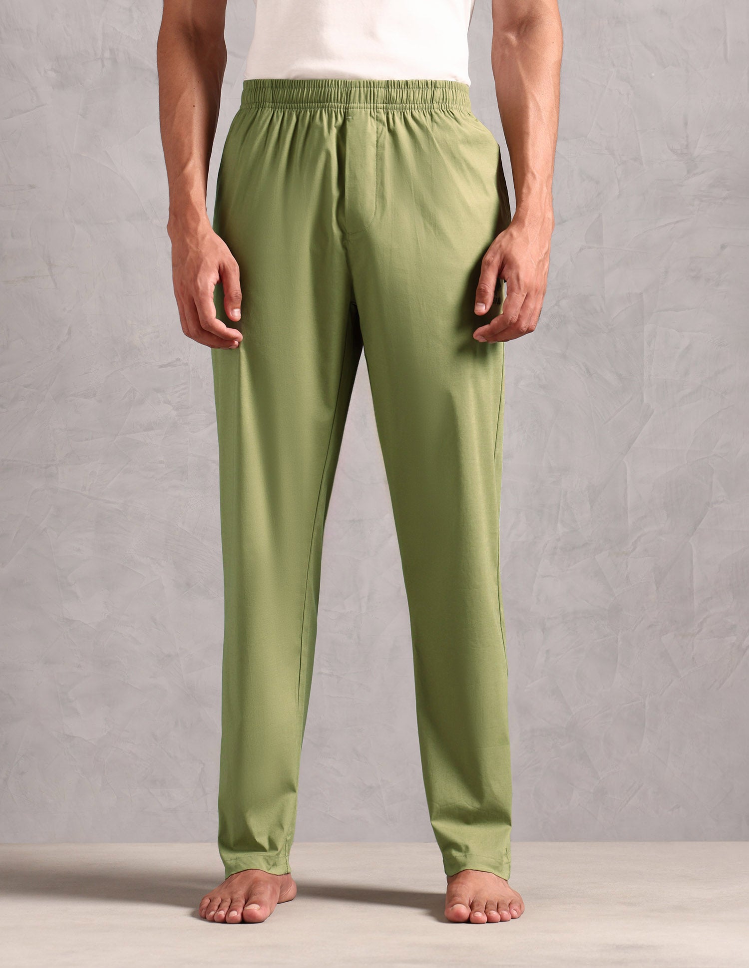Relaxed Fit Solid LP003 Lounge Pants - Pack Of 1 Light Green - U.S. POLO ASSN. | Large
