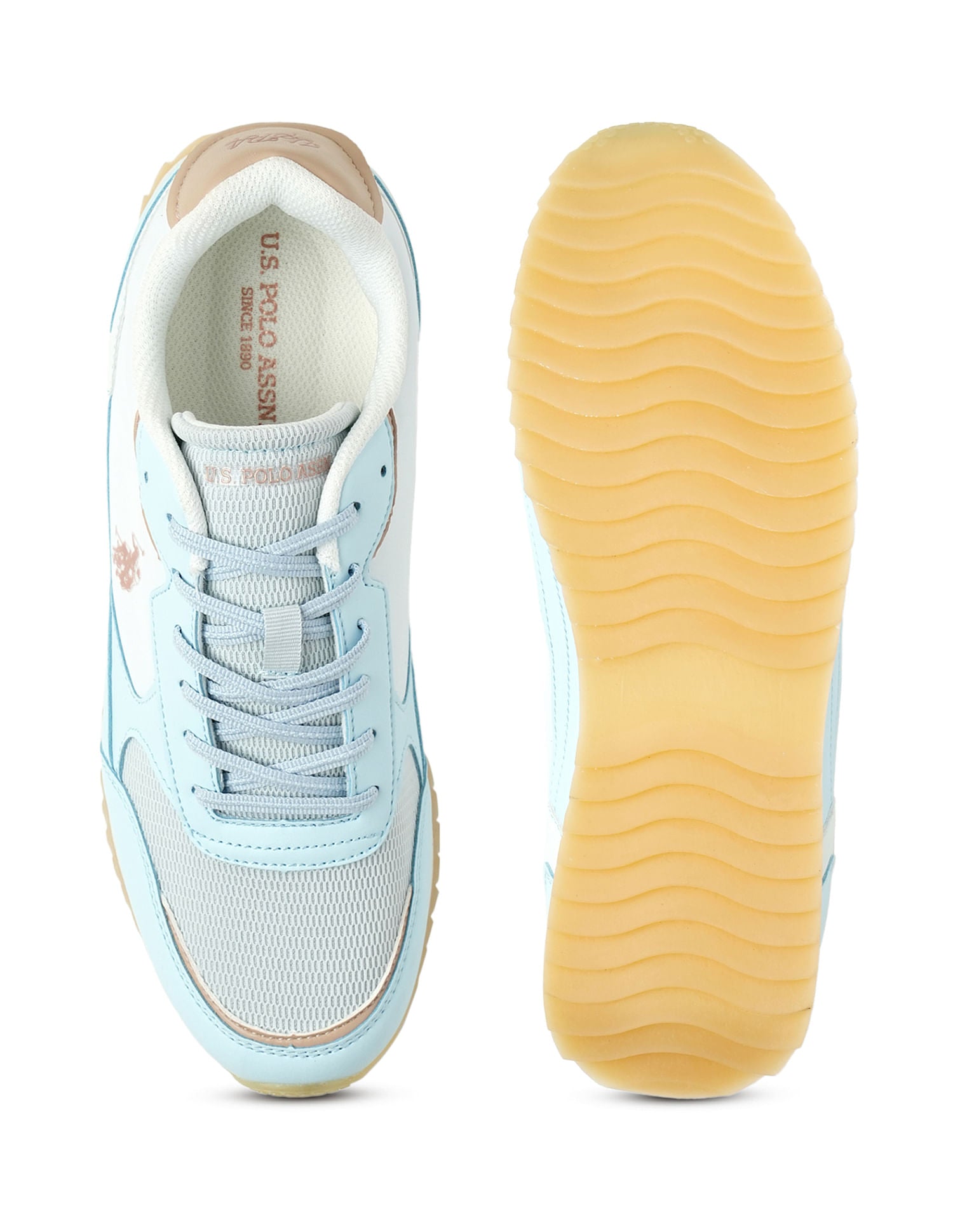 Women Colour Block Alora Sneakers Blue - U.S. POLO ASSN. | Large