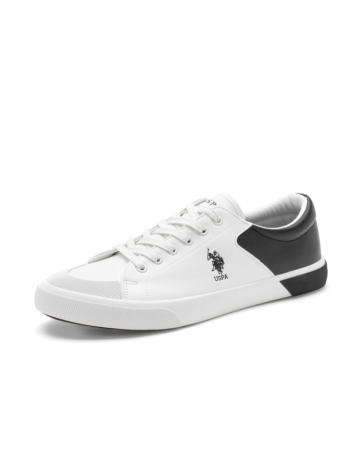 Men Colour Block Tanal Sneakers White - U.S. POLO ASSN. | Large