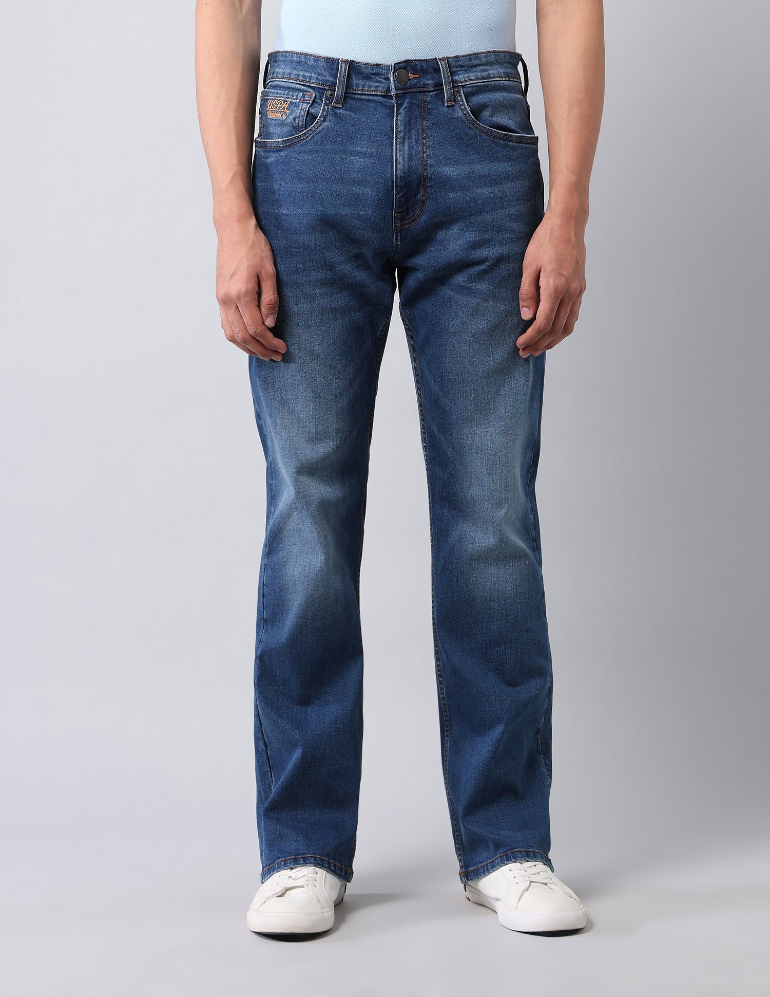 Connor Bootcut Blue Jeans Blue - U.S. Polo Assn. India | Large