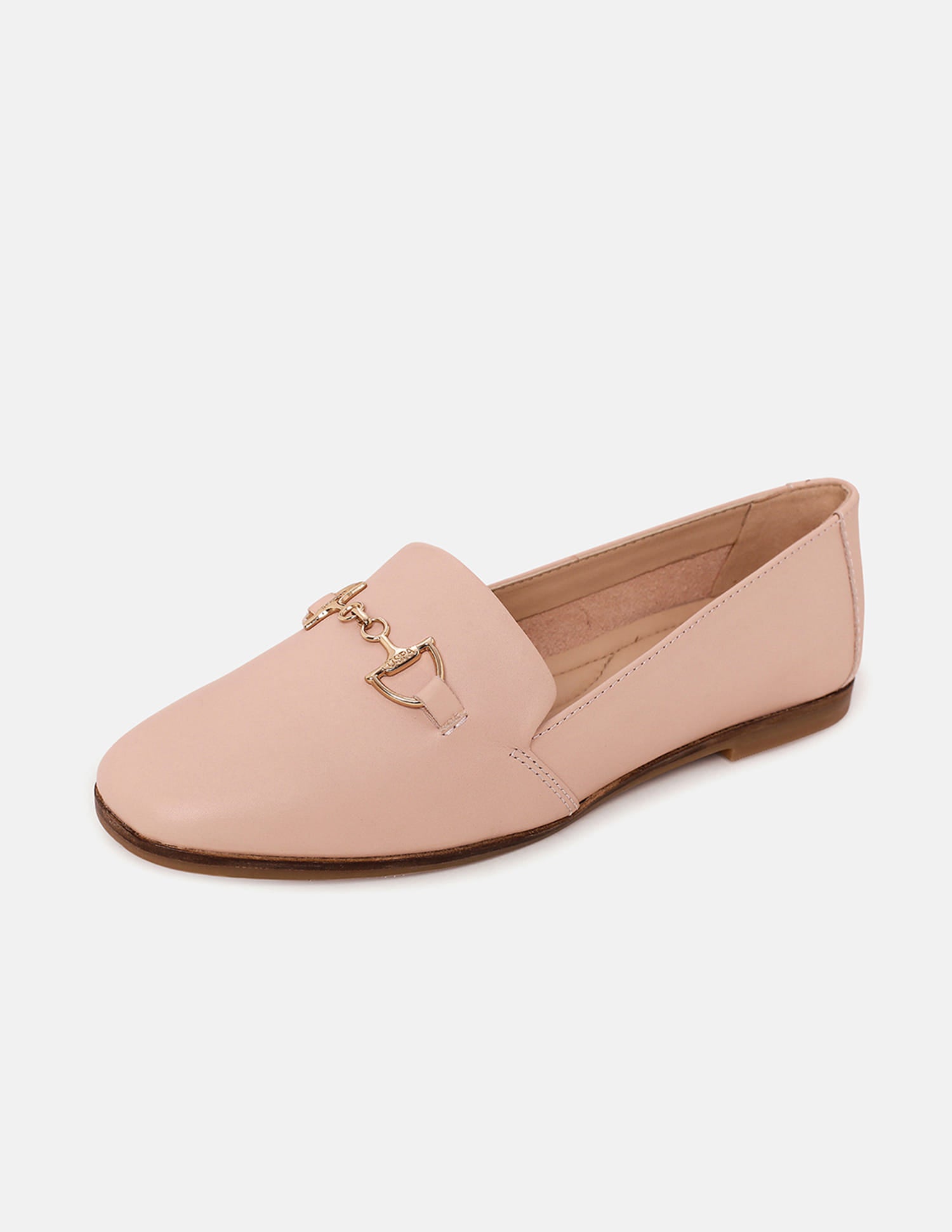 Women Round Toe Solid Mia Ballerinas Pink - U.S. Polo Assn. India | Large