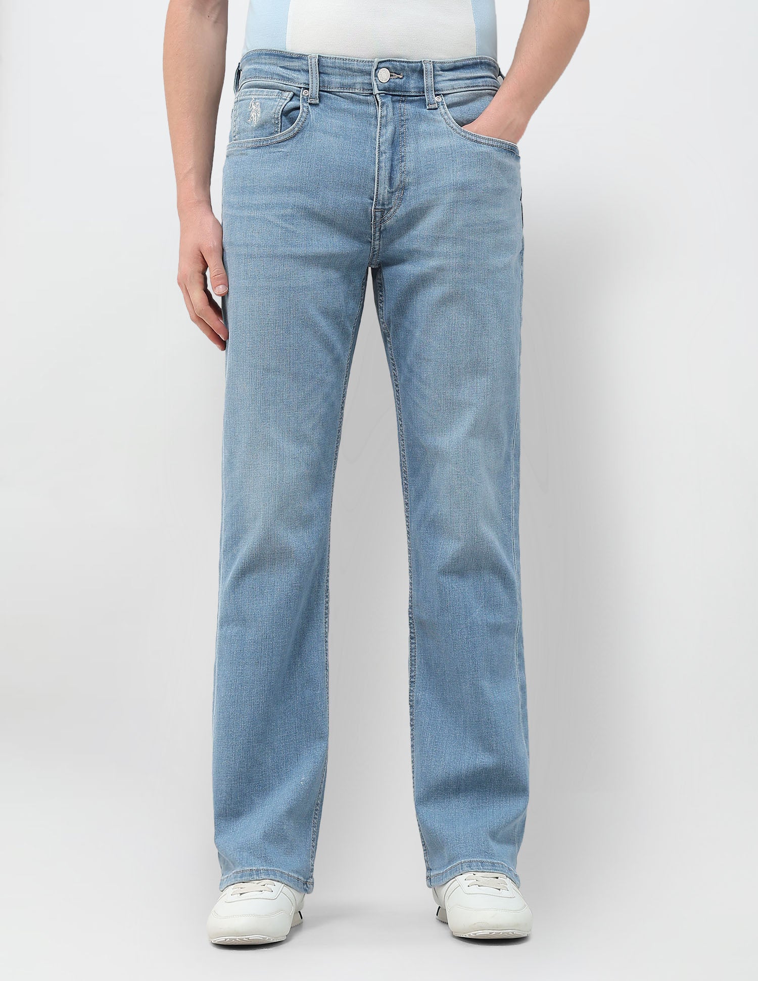 Connor Bootcut Blue Jeans Blue - U.S. POLO ASSN. | Large
