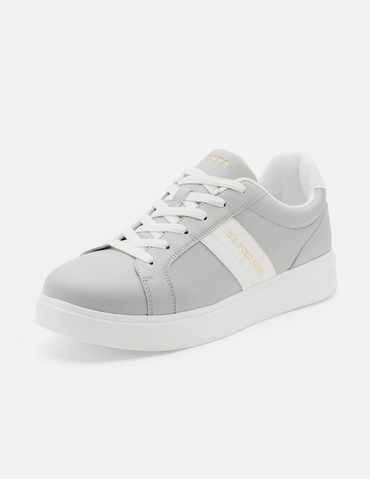 Men Kensy Colour Blocked Sneakers Grey - U.S. POLO ASSN. | Large