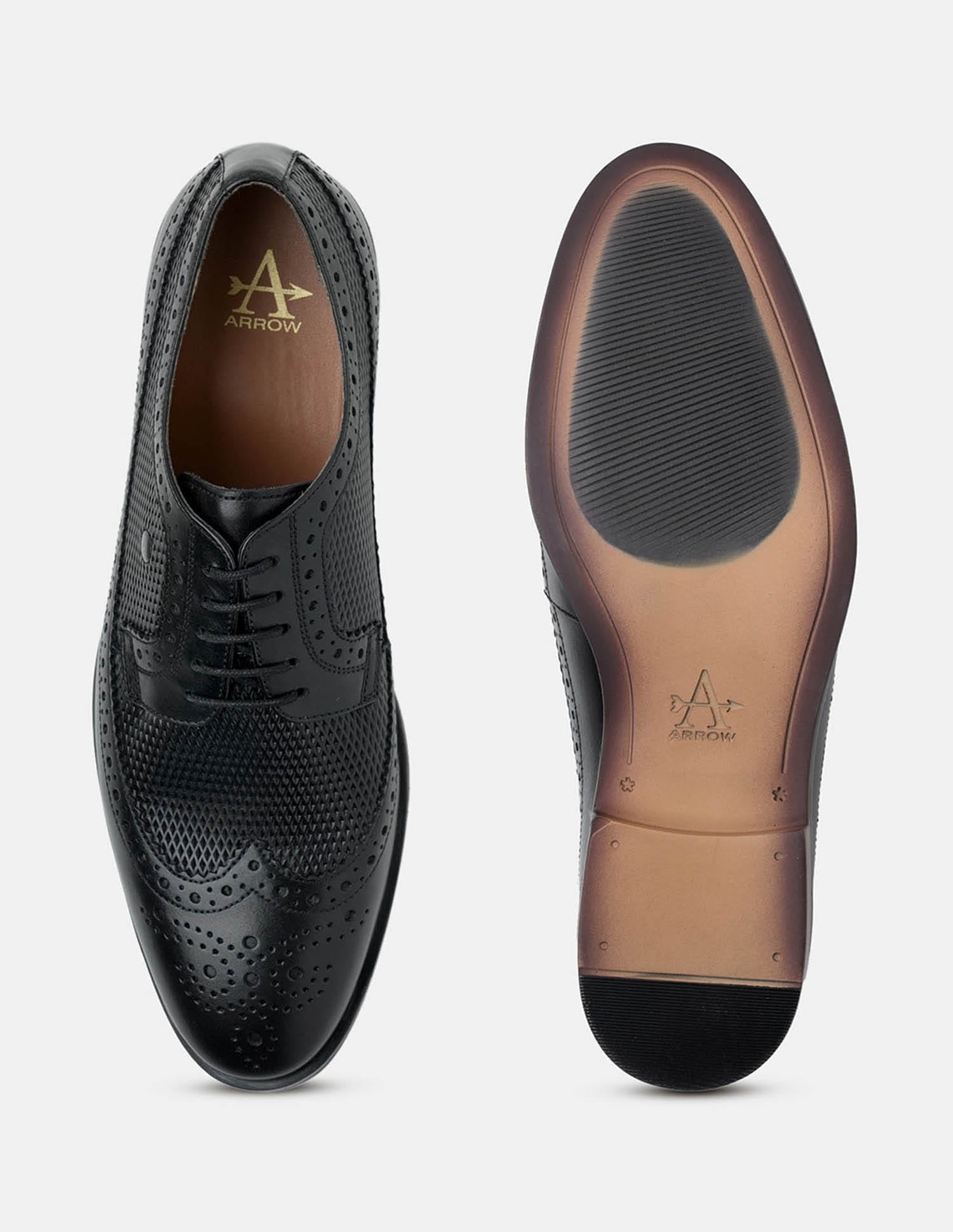 Denise 4.0 Leather Brogues Black - U.S. Polo Assn. India | Large