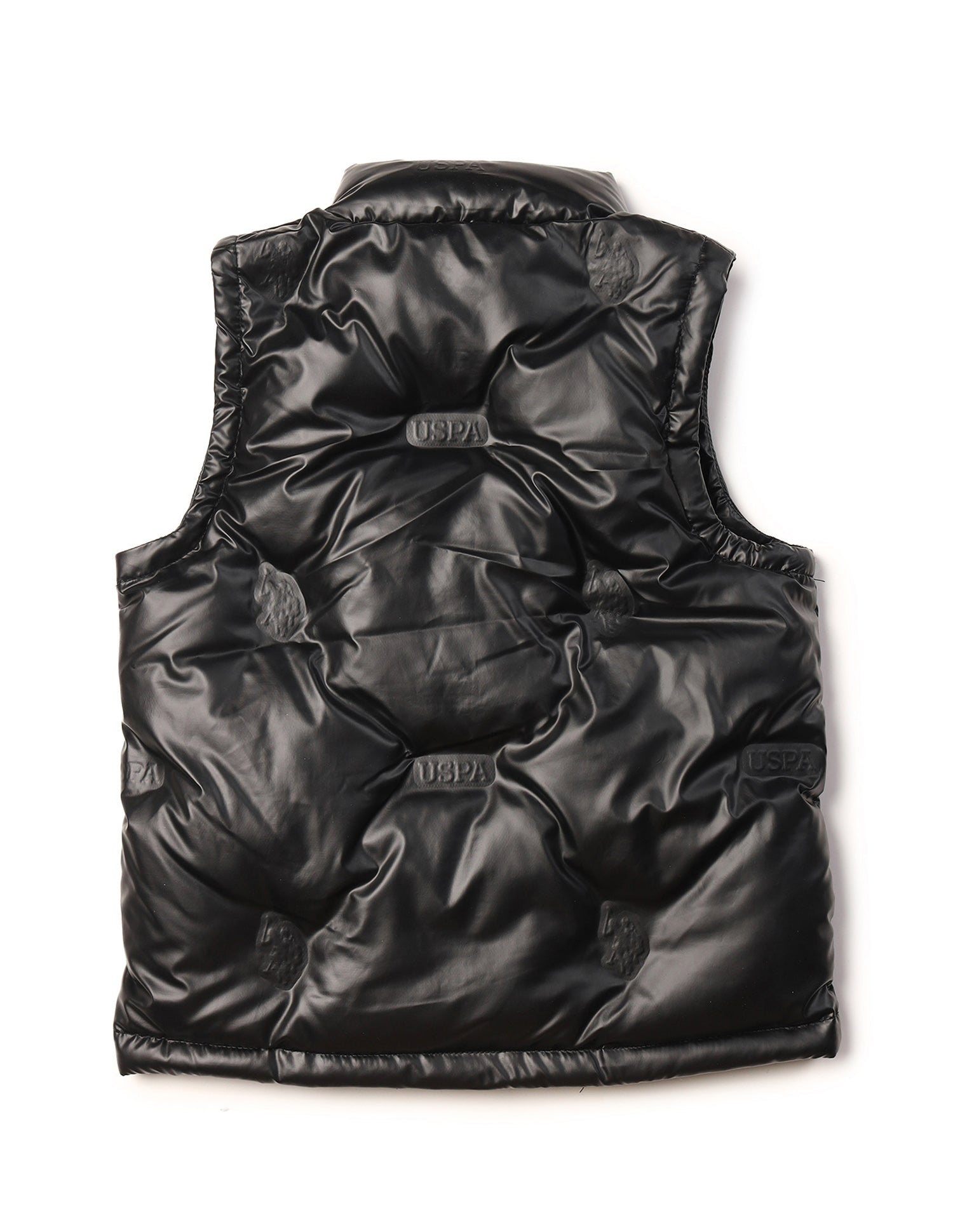 Boys Solid Regular Fit Jacket Black - U.S. POLO ASSN. | Large