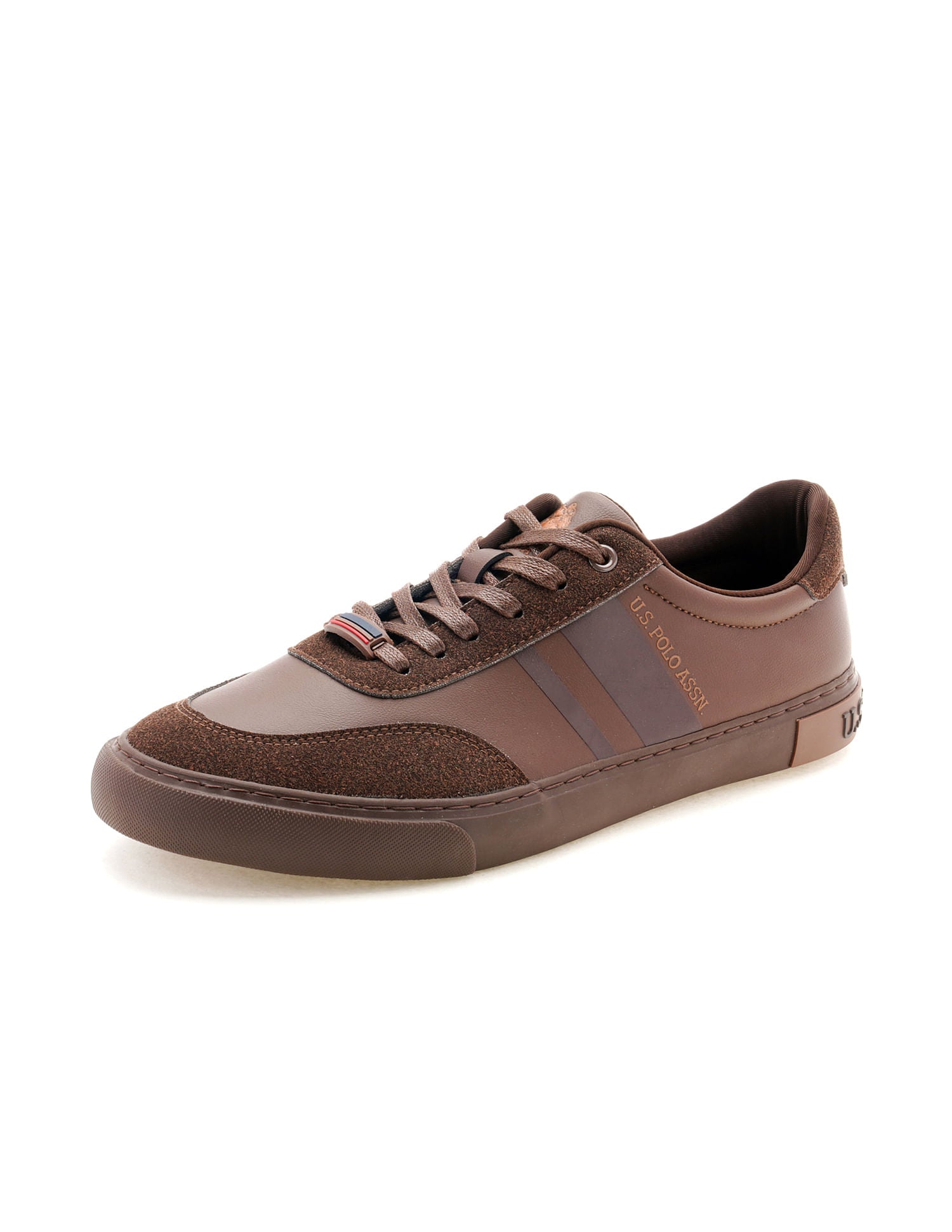 Men Solid Krister Sneakers Brown - U.S. POLO ASSN. | Large