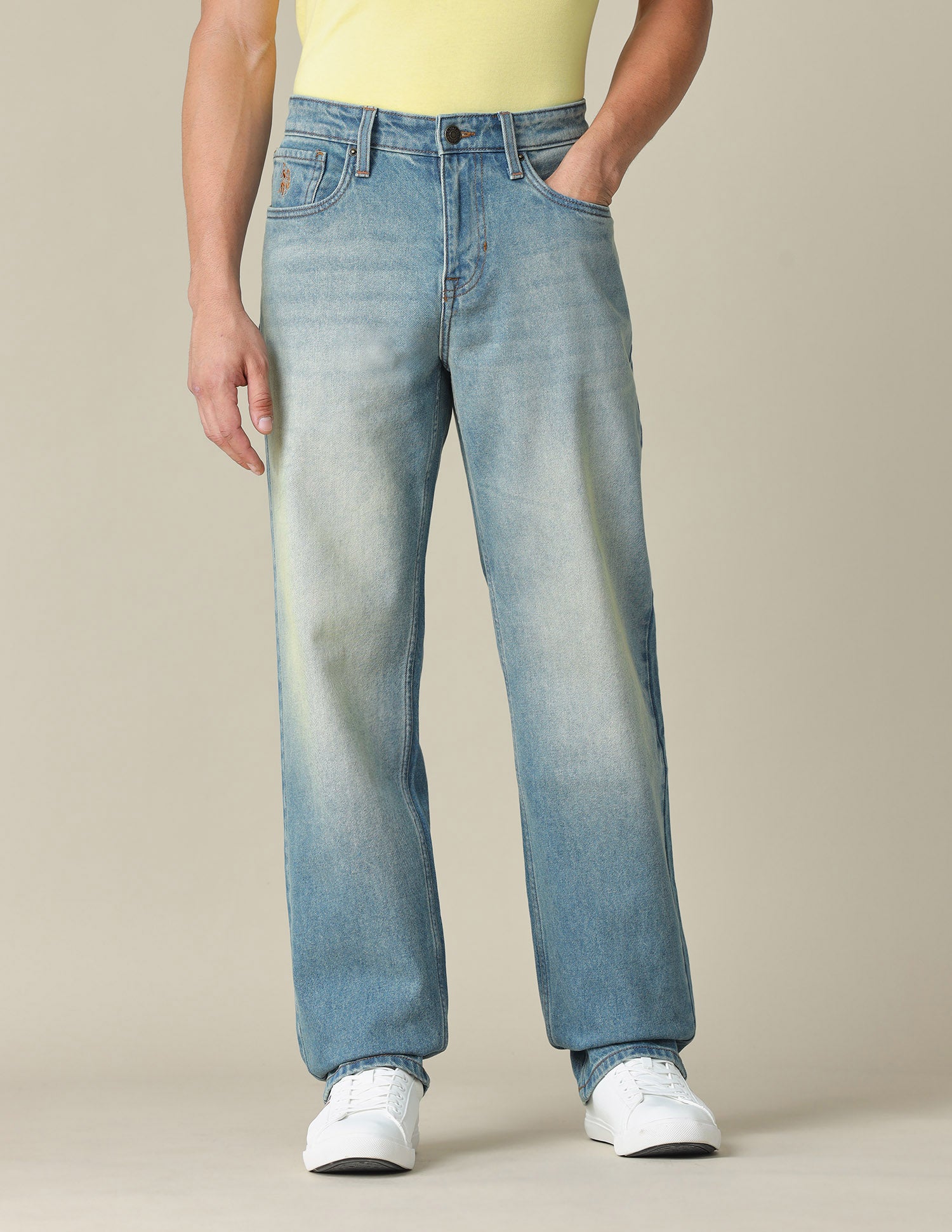 Shawn Relaxed Fit Blue Jeans Indigo - U.S. POLO ASSN. | Large