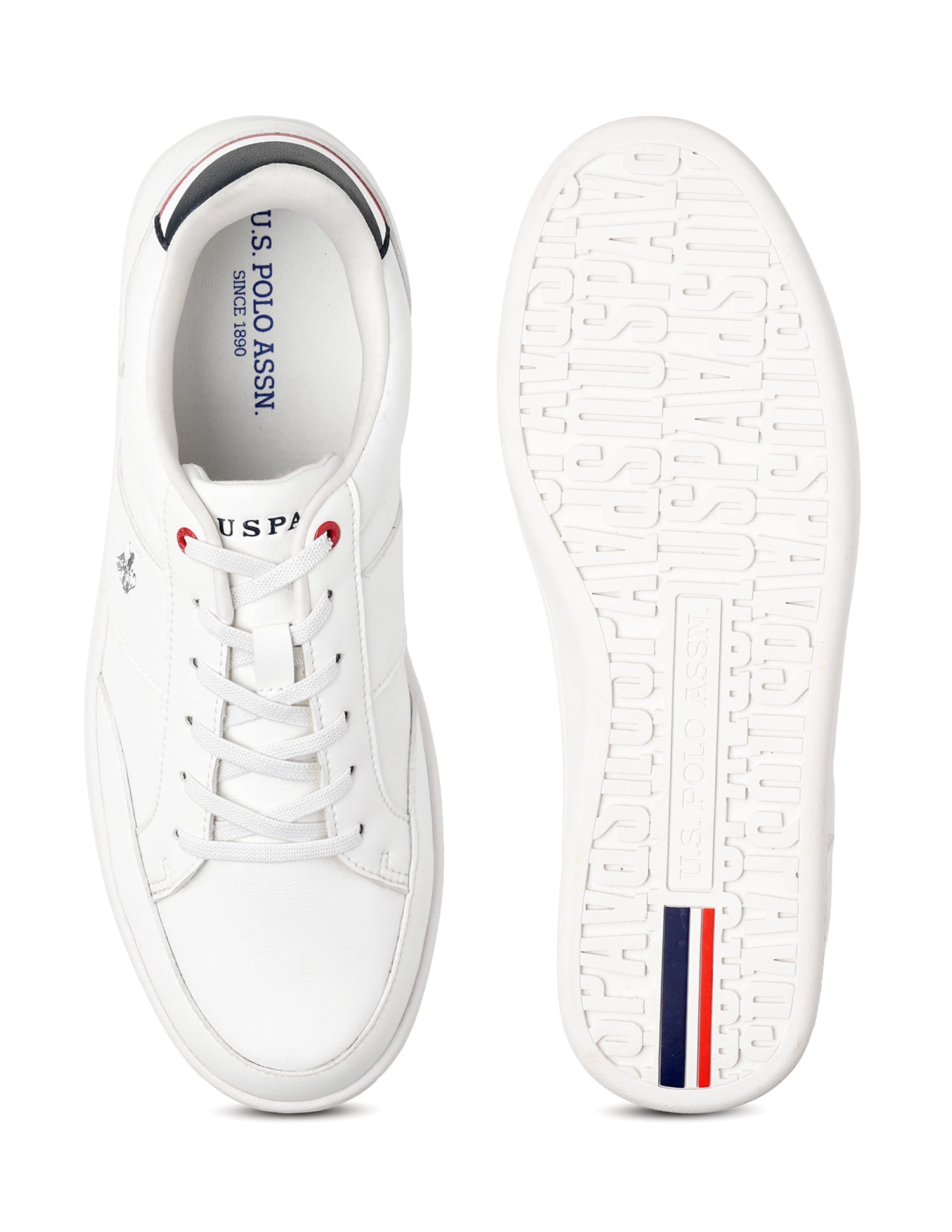 Men Ulrin 2.0 Off White All Day Sneakers Off White - U.S. Polo Assn. India | Large
