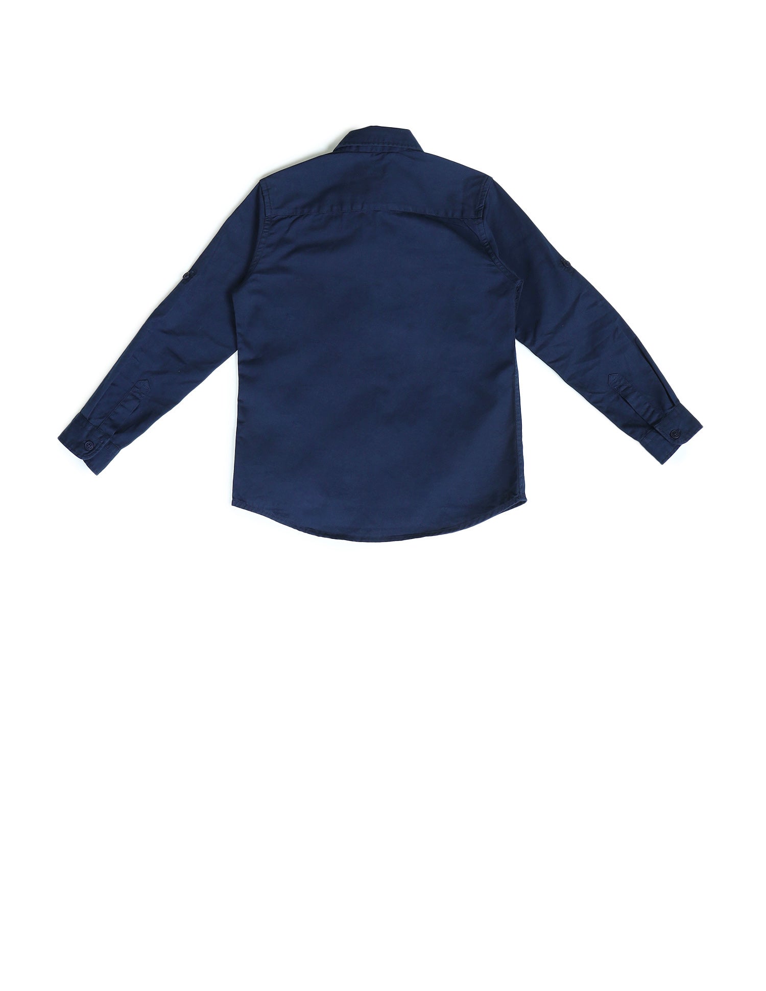 Boys Colour Blocked Regular Fit Shirt Navy - U.S. Polo Assn. India | Large