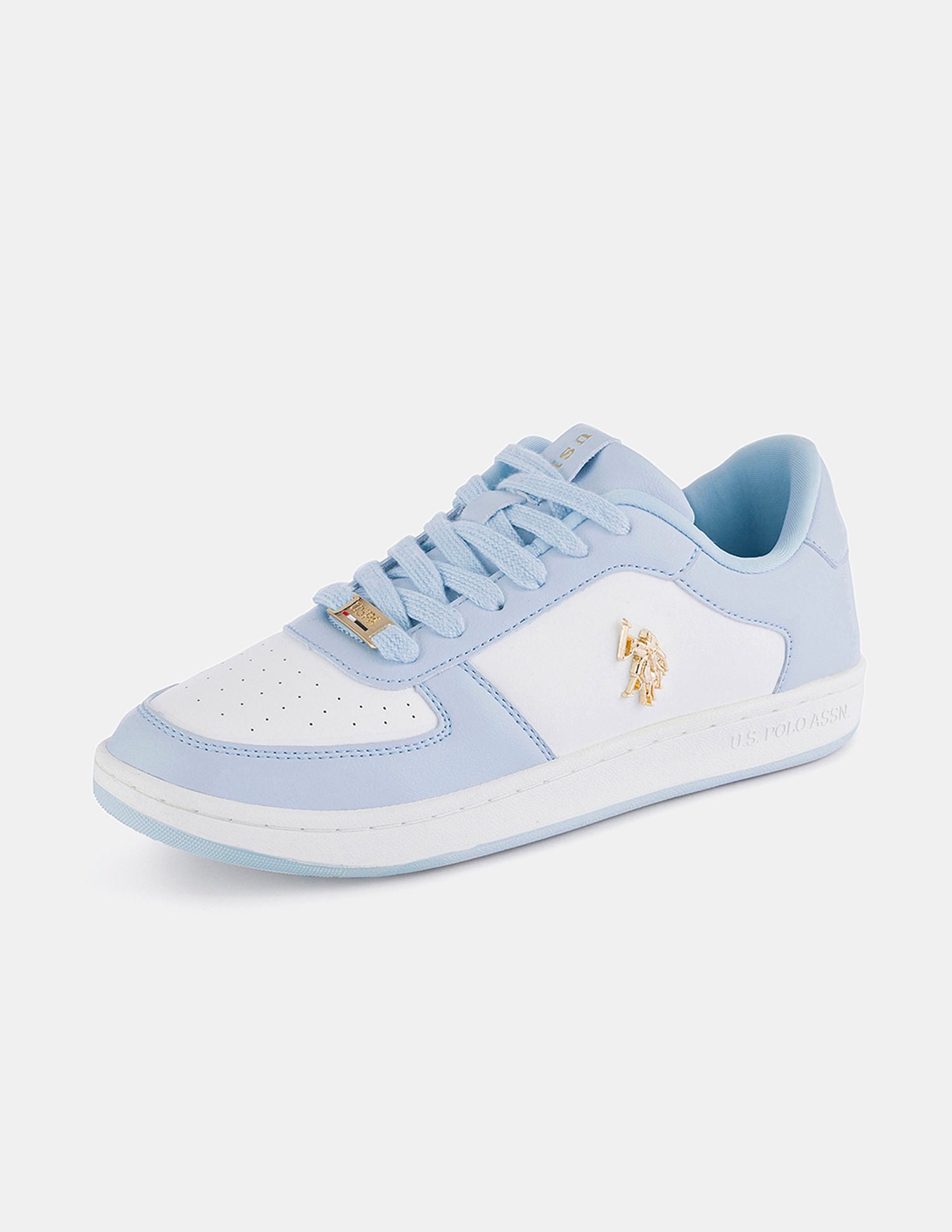 Women Colour Block 2.0 Sneakers Light Blue - U.S. POLO ASSN. | Large
