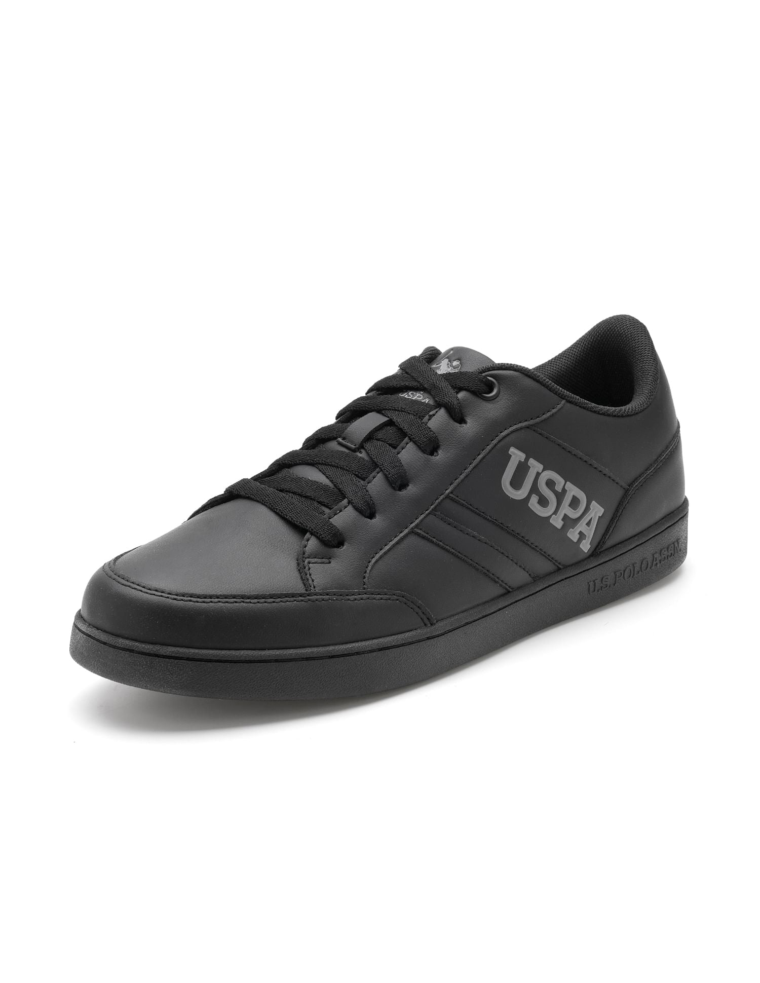 Men Gala Solid Sneakers Black - U.S. POLO ASSN. | Large