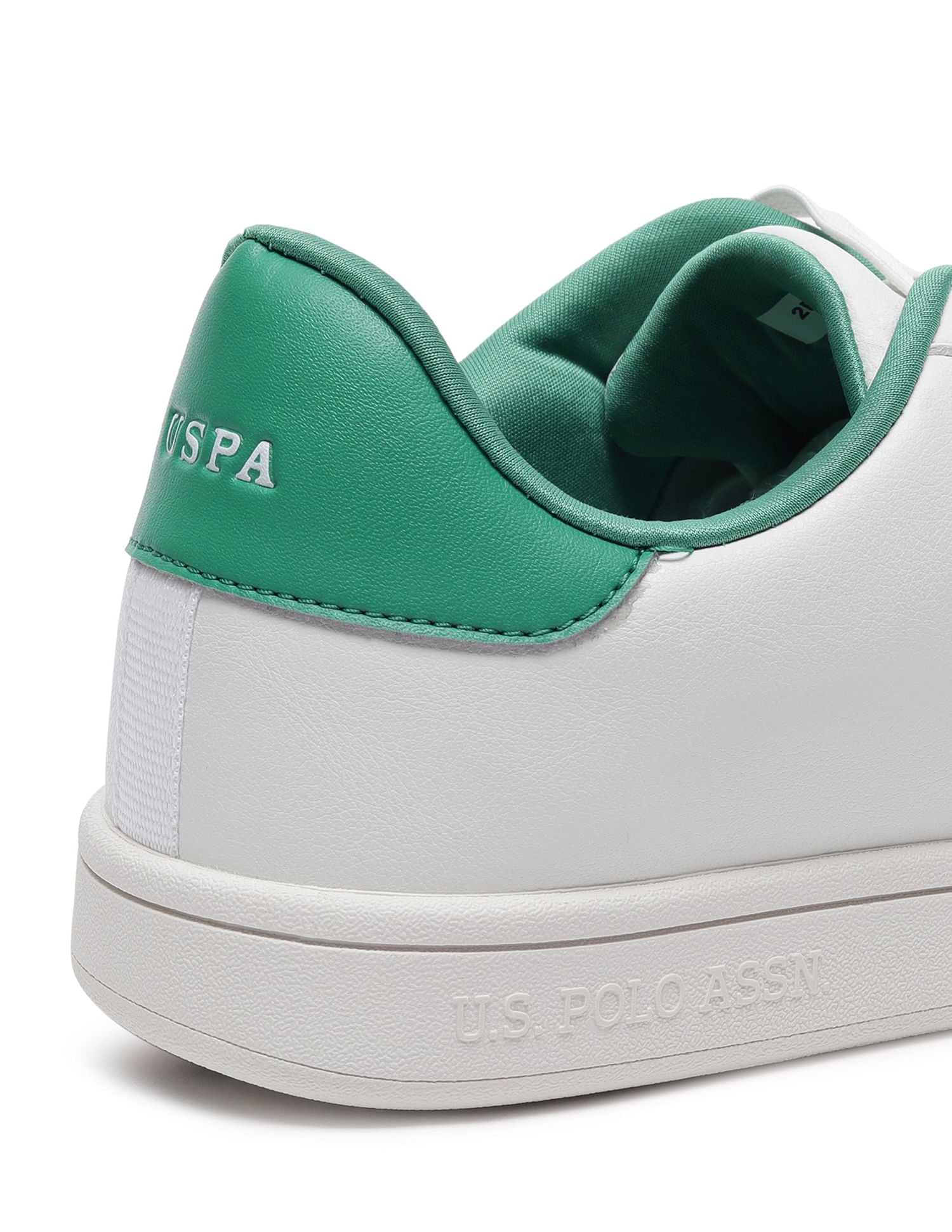 Tobias Panelled Colour Block Sneakers Off White - U.S. Polo Assn. India | Large
