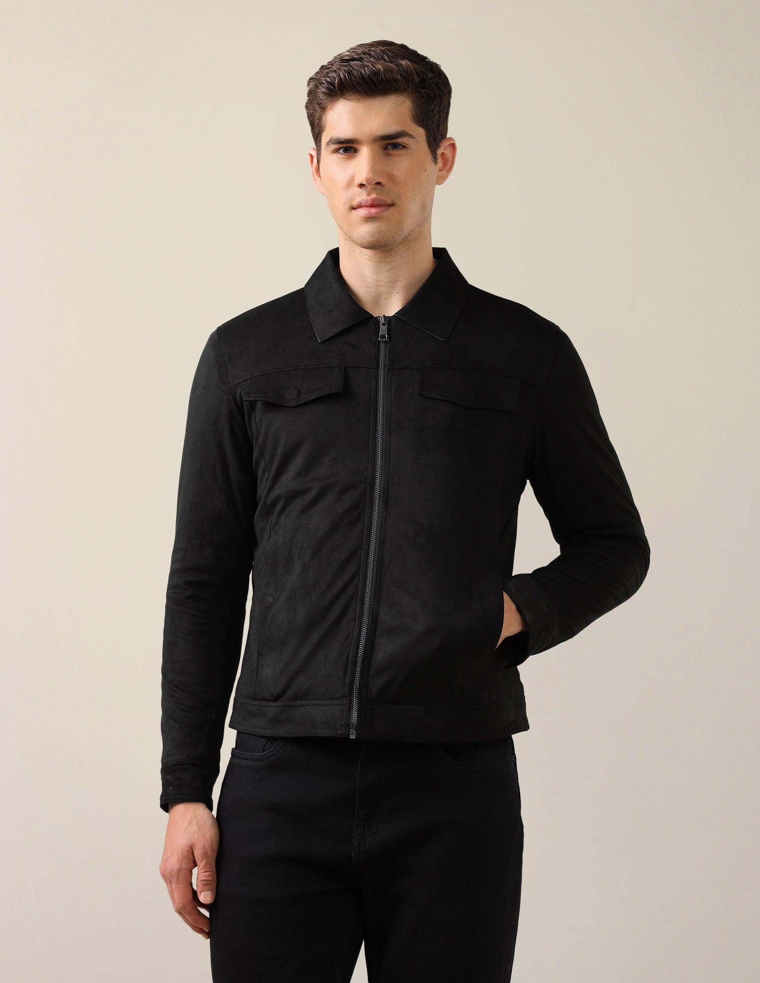 Equestrian Aisle Theater Jacket Black - U.S. Polo Assn. India | Large