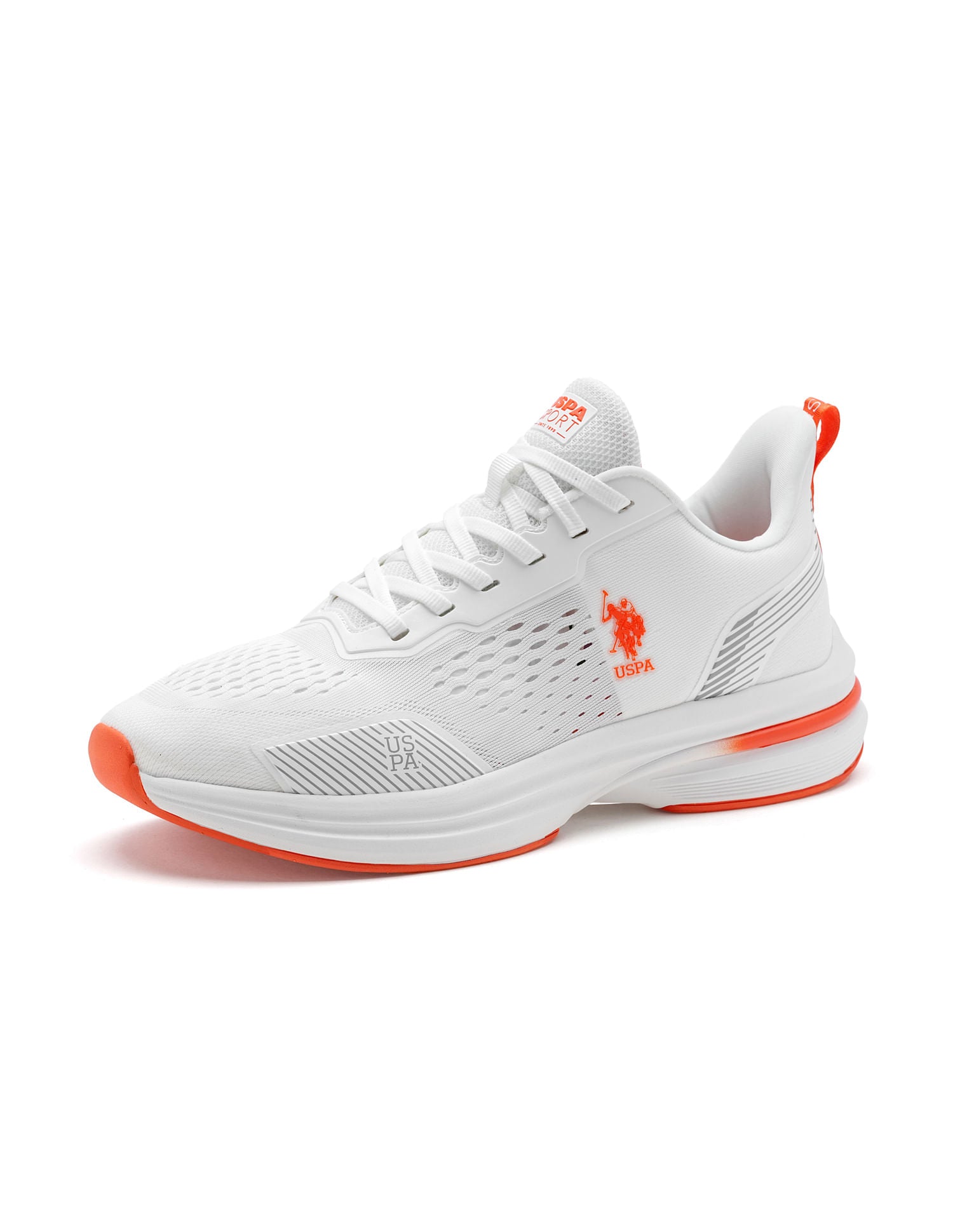 Men Wright Off White Uspa Sport  Sneakers White - U.S. Polo Assn. India | Large