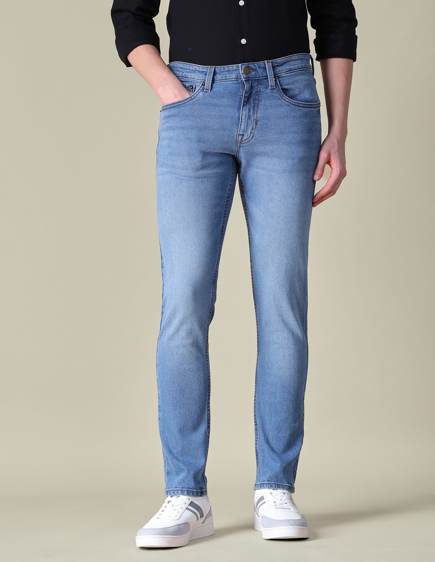 Slim Tapered Fit Blue Jeans Indigo - U.S. POLO ASSN. | Large