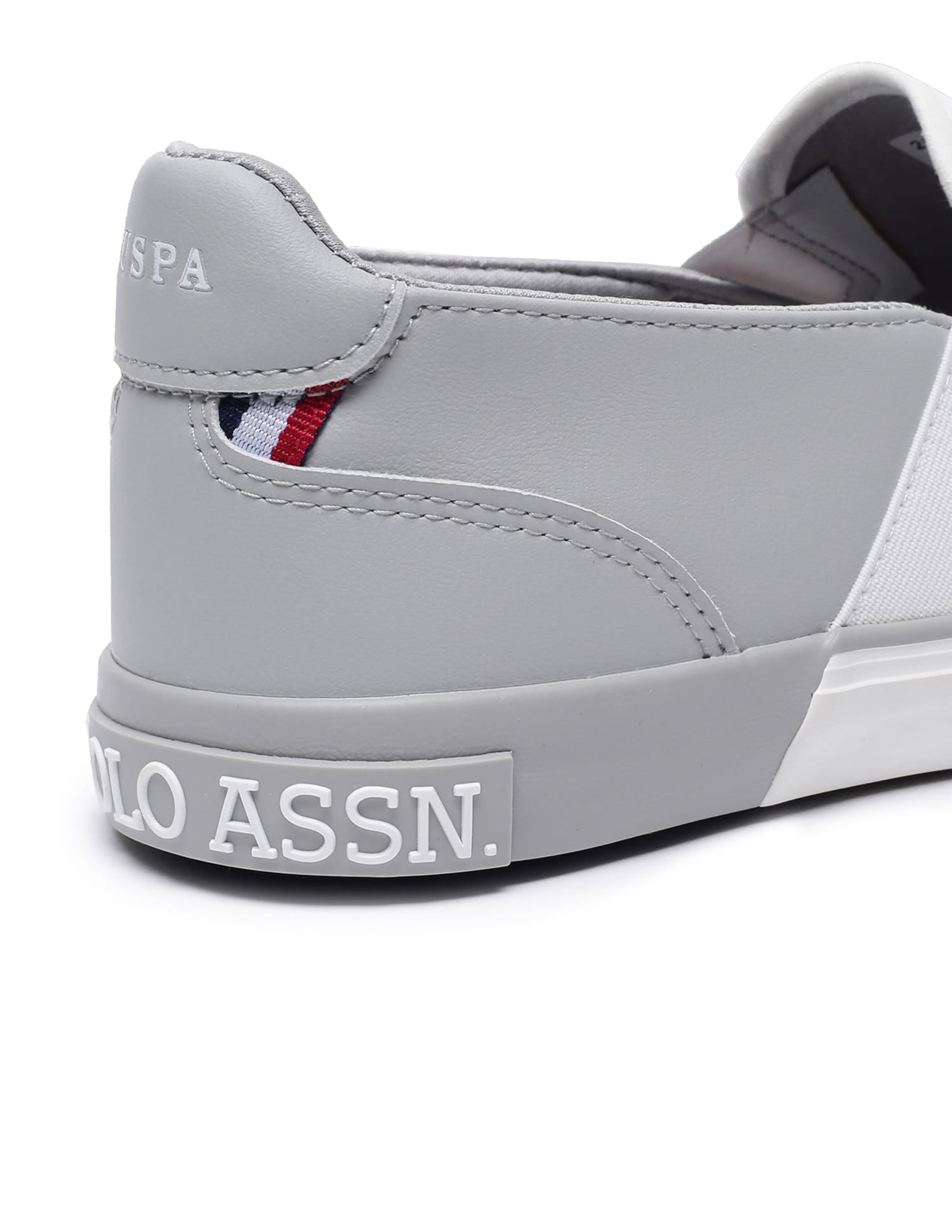Men Lanap 3.0 Colourblocked Slip-on Shoes Off White - U.S. Polo Assn. India | Large