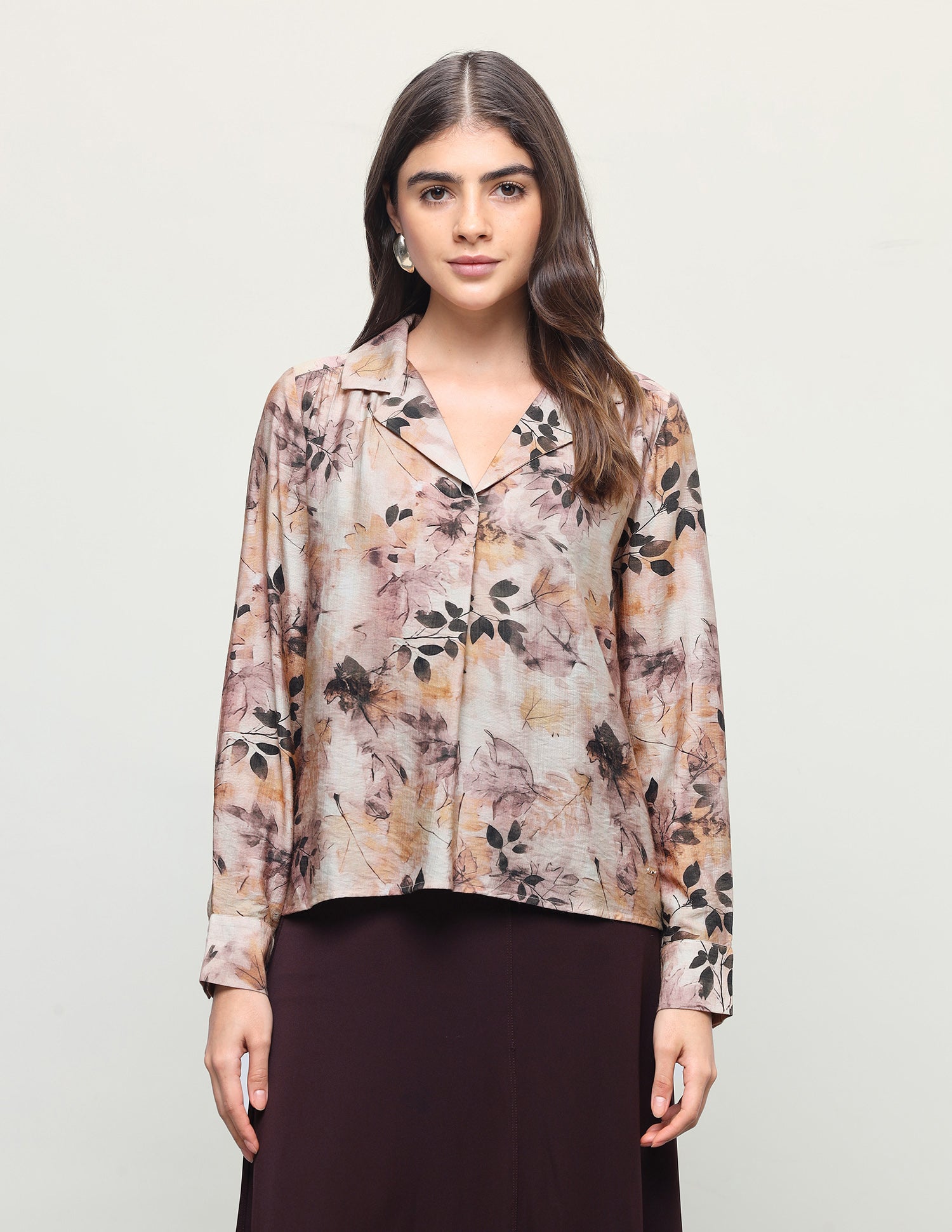 Floral Printed Relaxed Fit Top Multicolour - U.S. Polo Assn. India | Large
