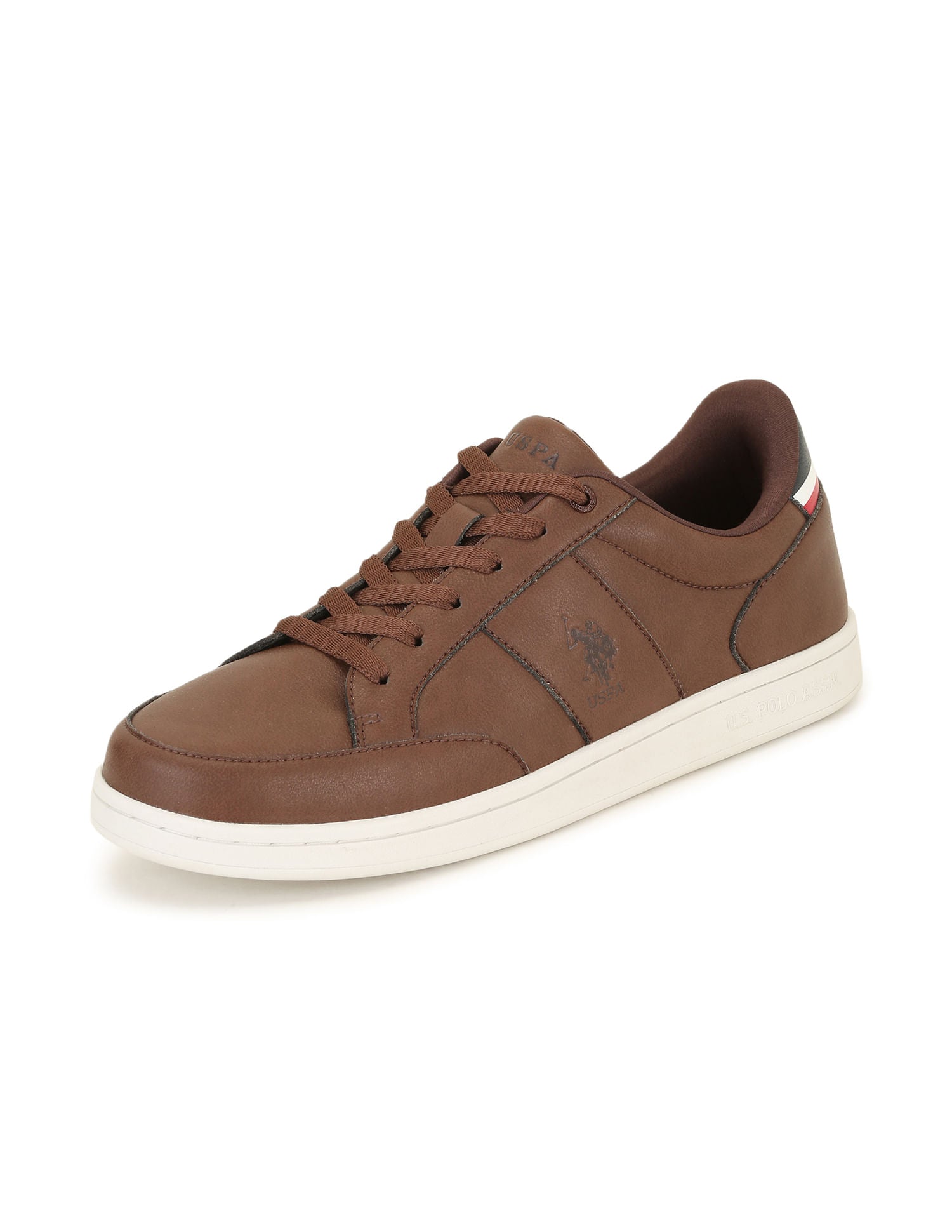 Men Round Toe Ulrin 2.0 Sneakers Dark Brown - U.S. POLO ASSN. | Large