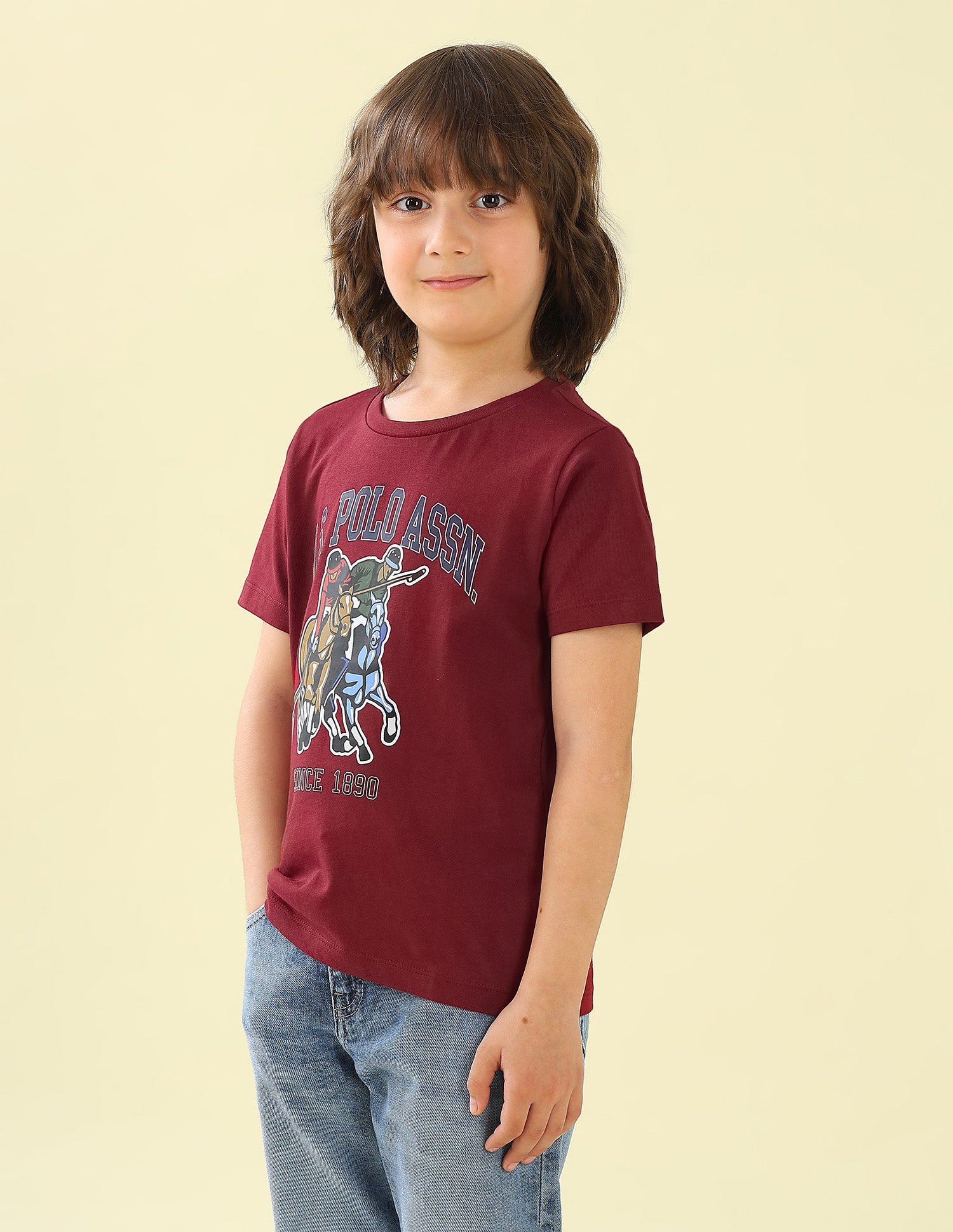 Graphic Brand Printed Regular Fit T-Shirt - Pack Of 2 Multi2 - U.S. Polo Assn. India | Large