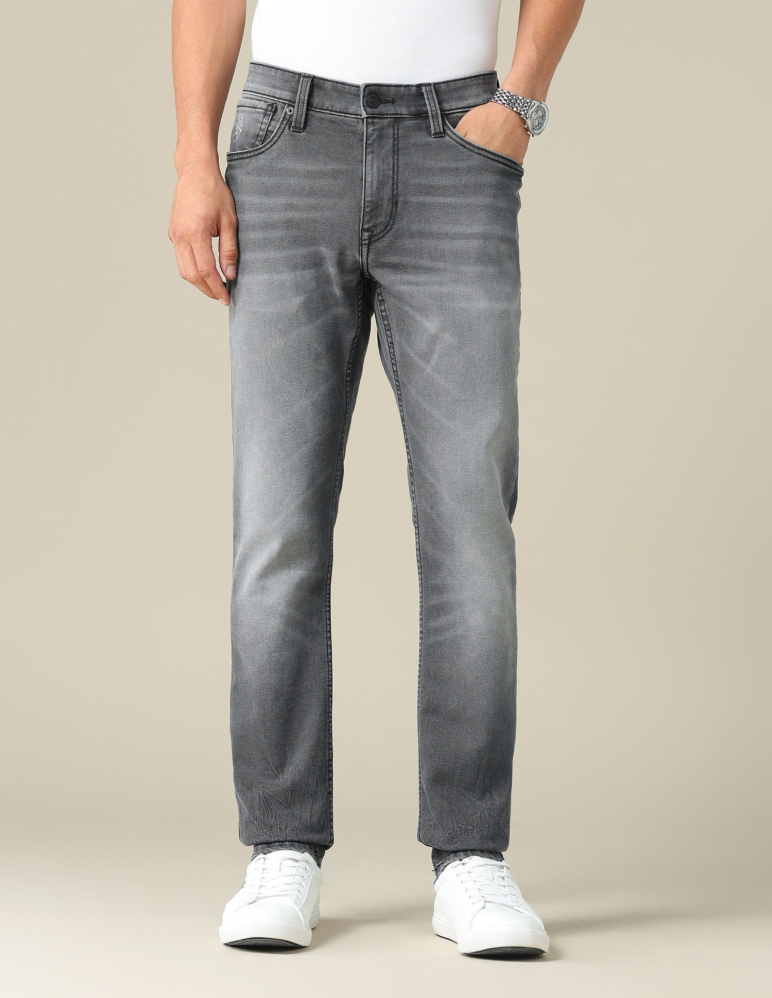 Brandon Slim Tapered Fit Black Jeans Black - U.S. POLO ASSN. | Large