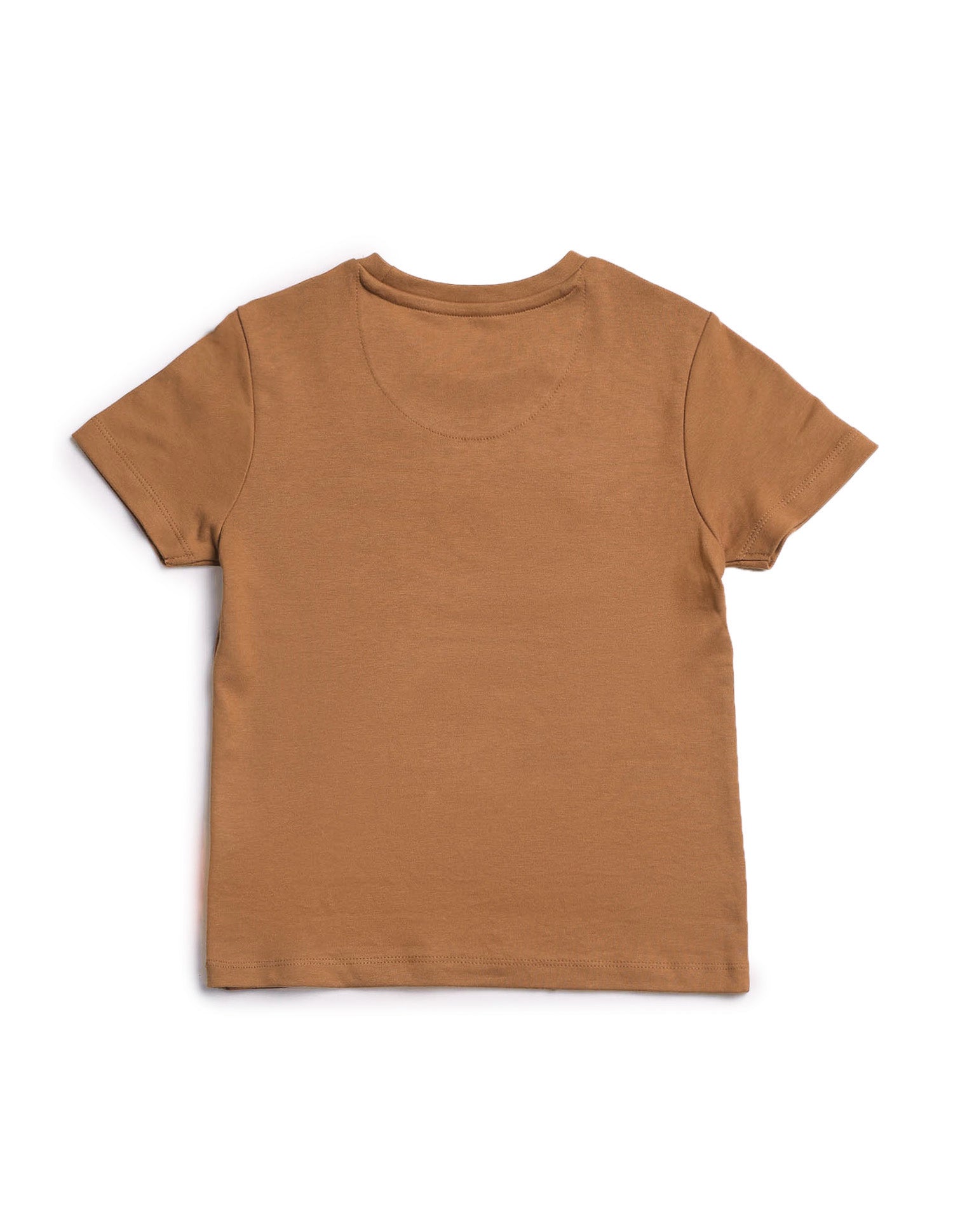 Boys Regular Fit Brand Printed T-Shirt Beige - U.S. POLO ASSN. | Large