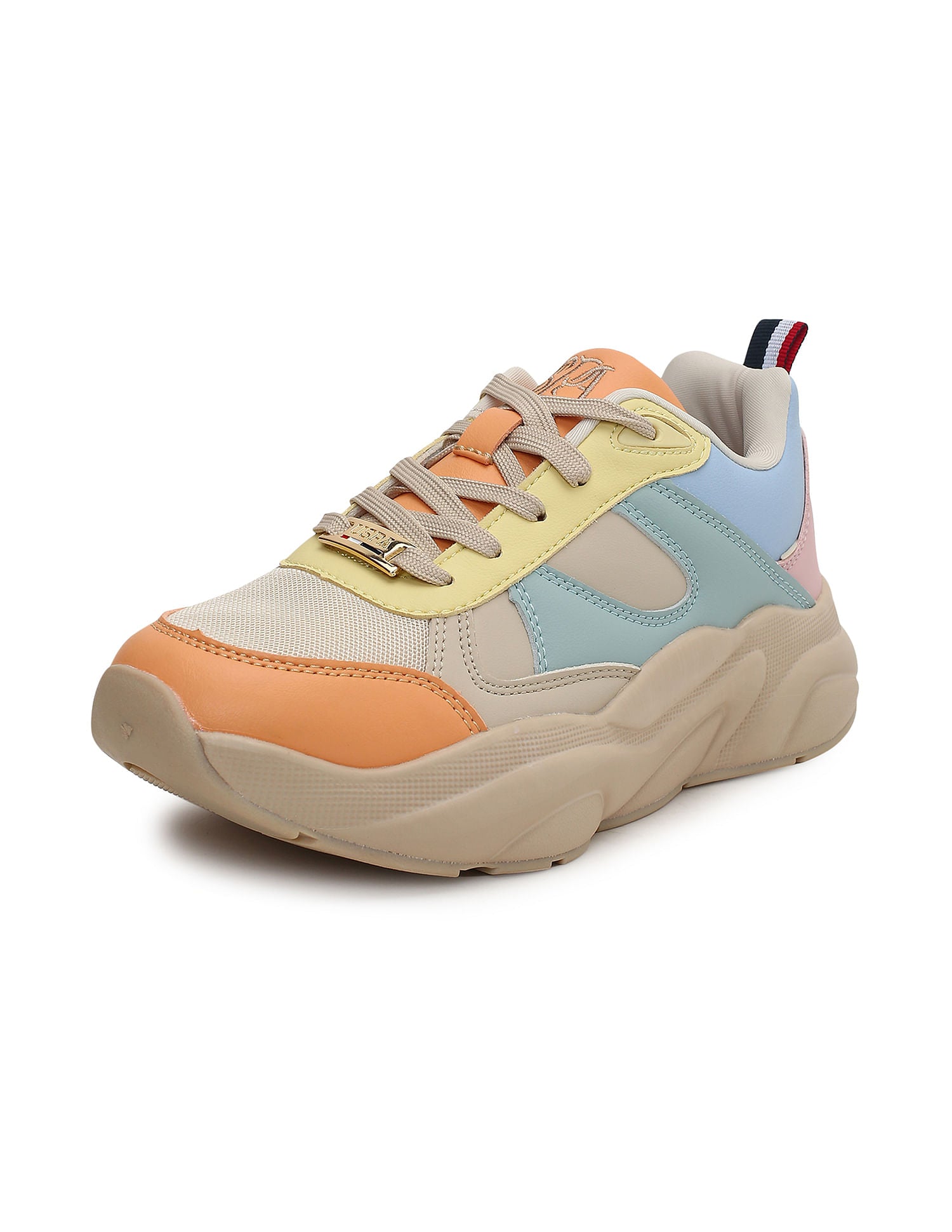 Women Round Toe Colour Block Sage 2.0 Sneakers – U.S. Polo Assn. India