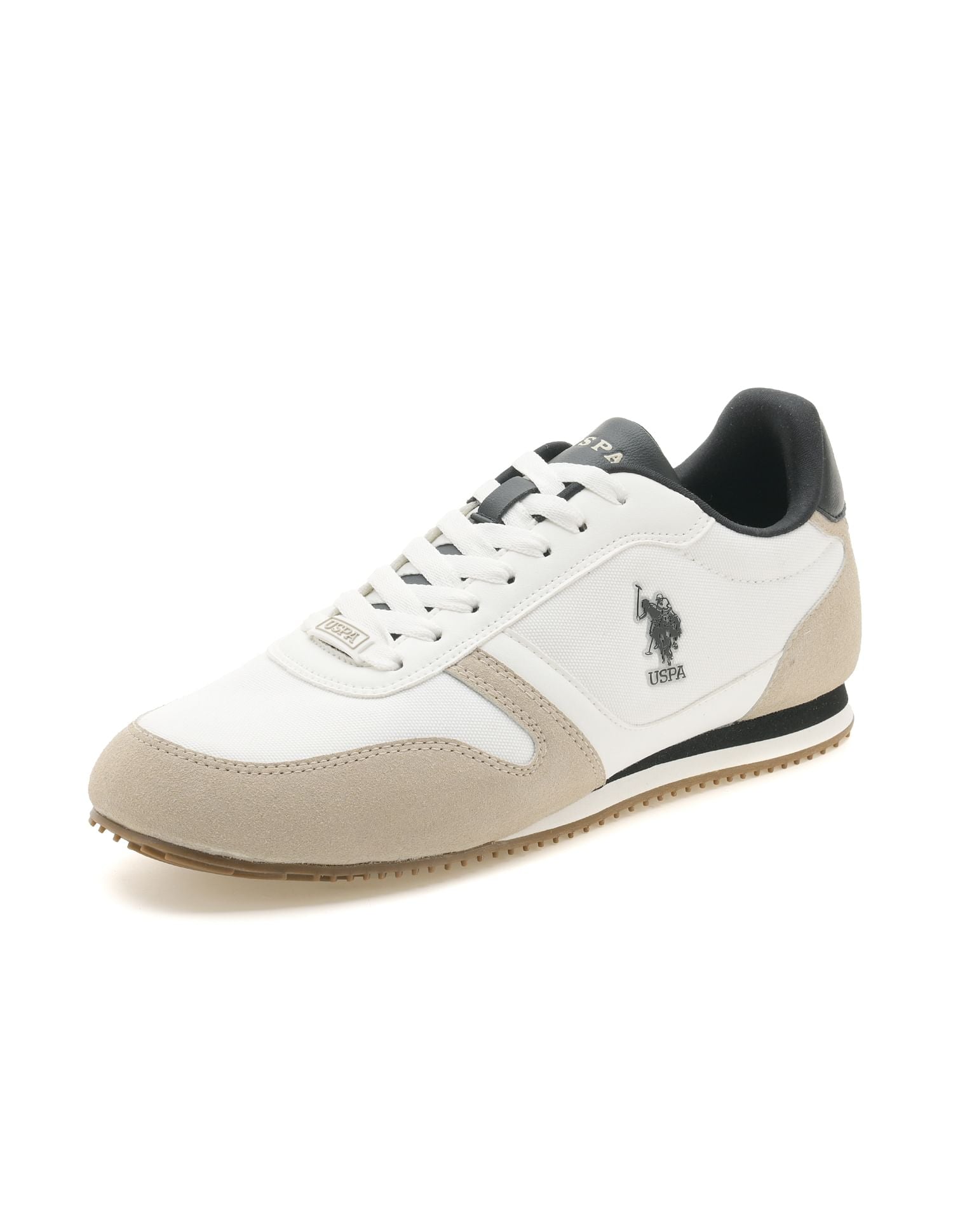 Clemt 3.0 Colourblocked Sneakers Beige - U.S. POLO ASSN. | Large