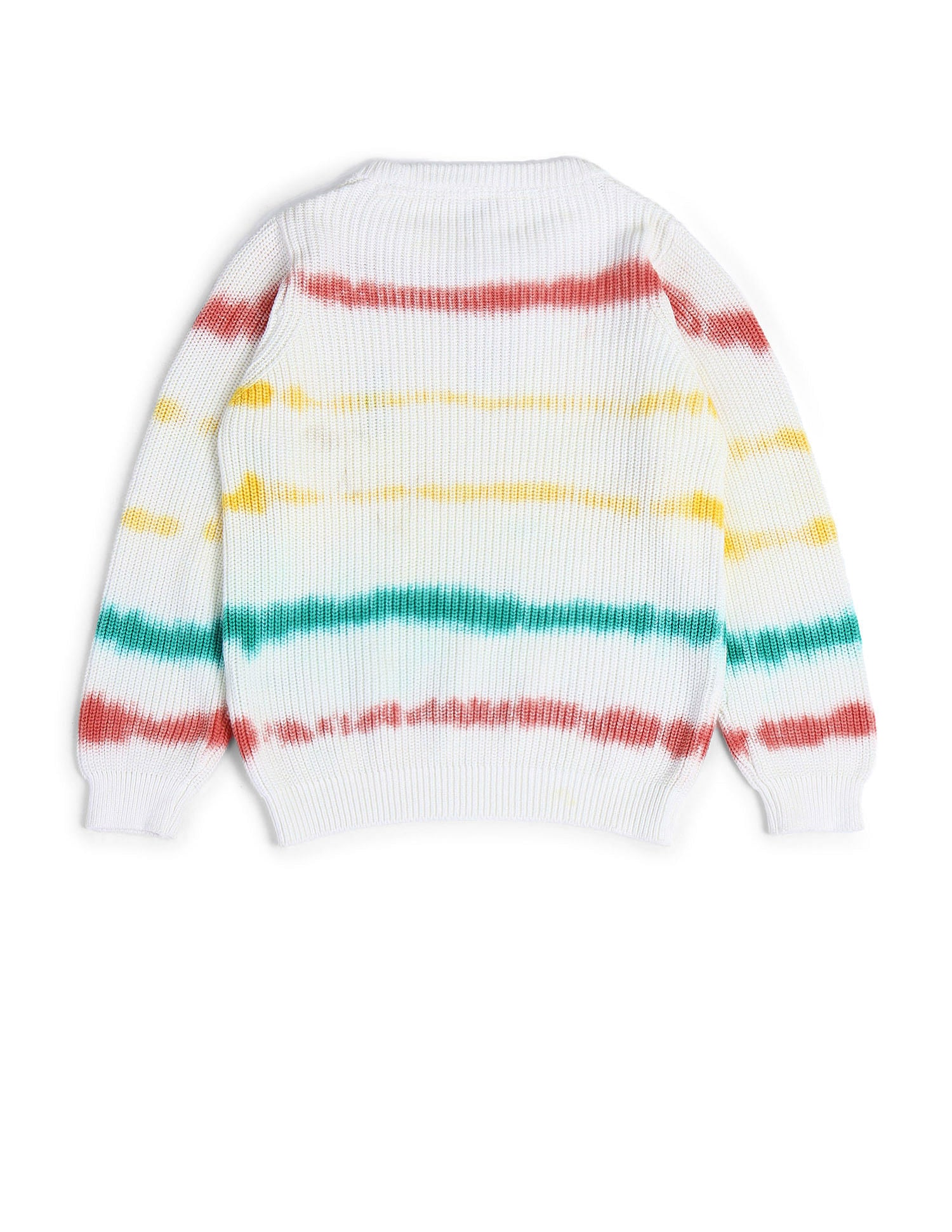 Boys Dyed Striped Sweater White - U.S. POLO ASSN. | Large