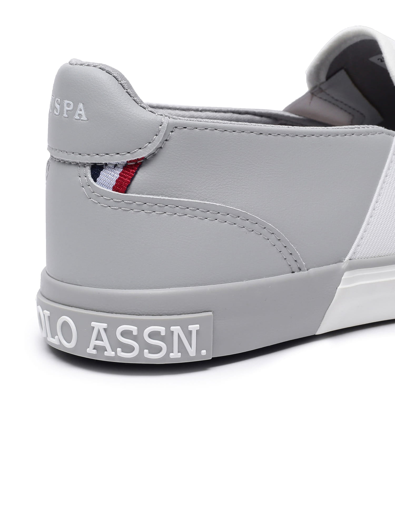 Men Lanap 3.0 Colourblocked Slip-on Shoes Off White - U.S. Polo Assn. India | Large