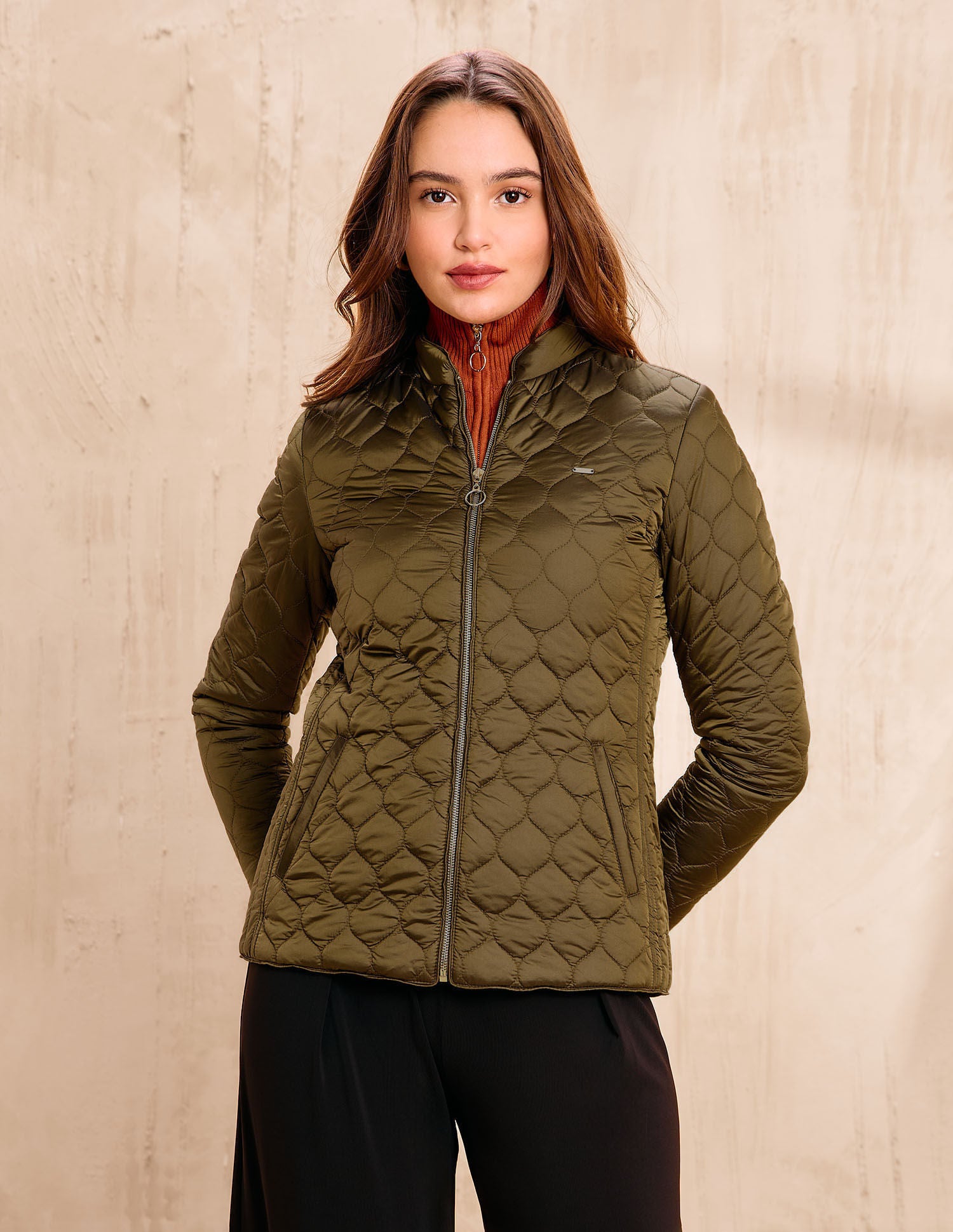 Solid Regular Fit Jacket Yellow - U.S. POLO ASSN. | Large