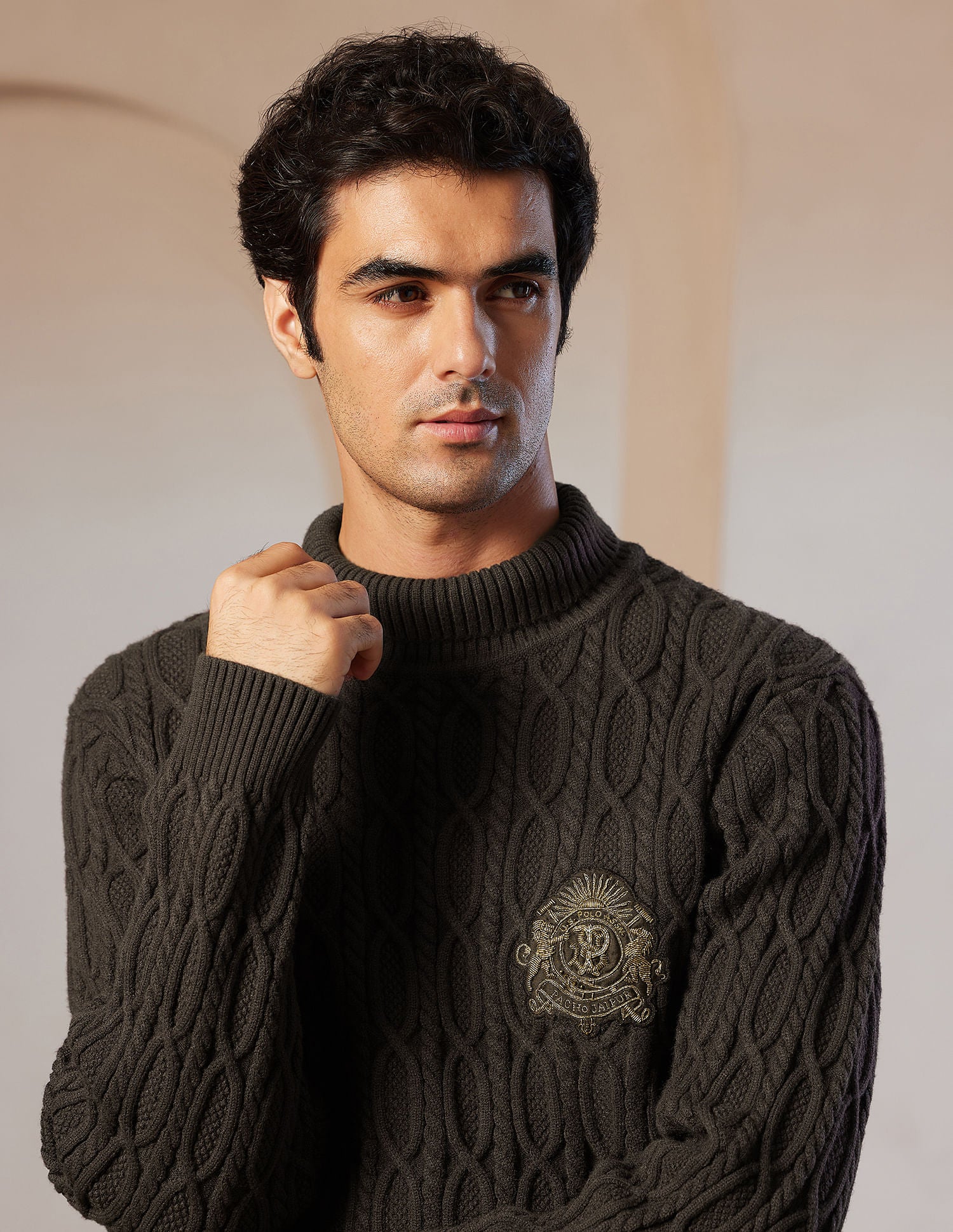 Pacho X Cable Knit Sweater – Polo India - Main Image