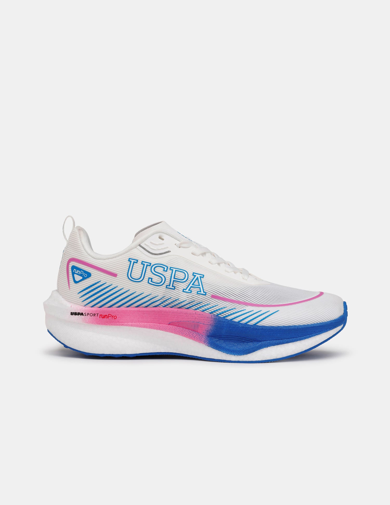 Men Otto USPA Sport Runpro Running Shoes White - U.S. Polo Assn. India | Large