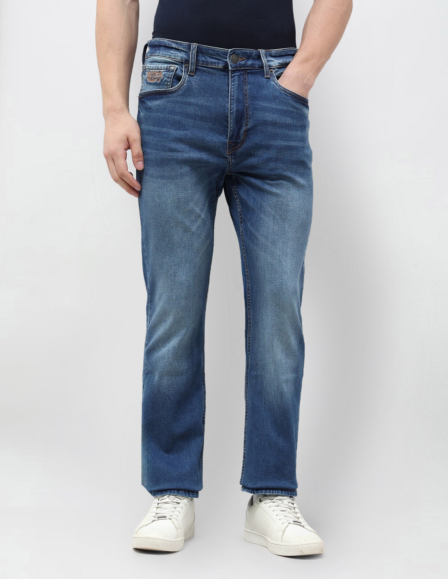 Connor Bootcut Blue Jeans Indigo - U.S. POLO ASSN. | Large