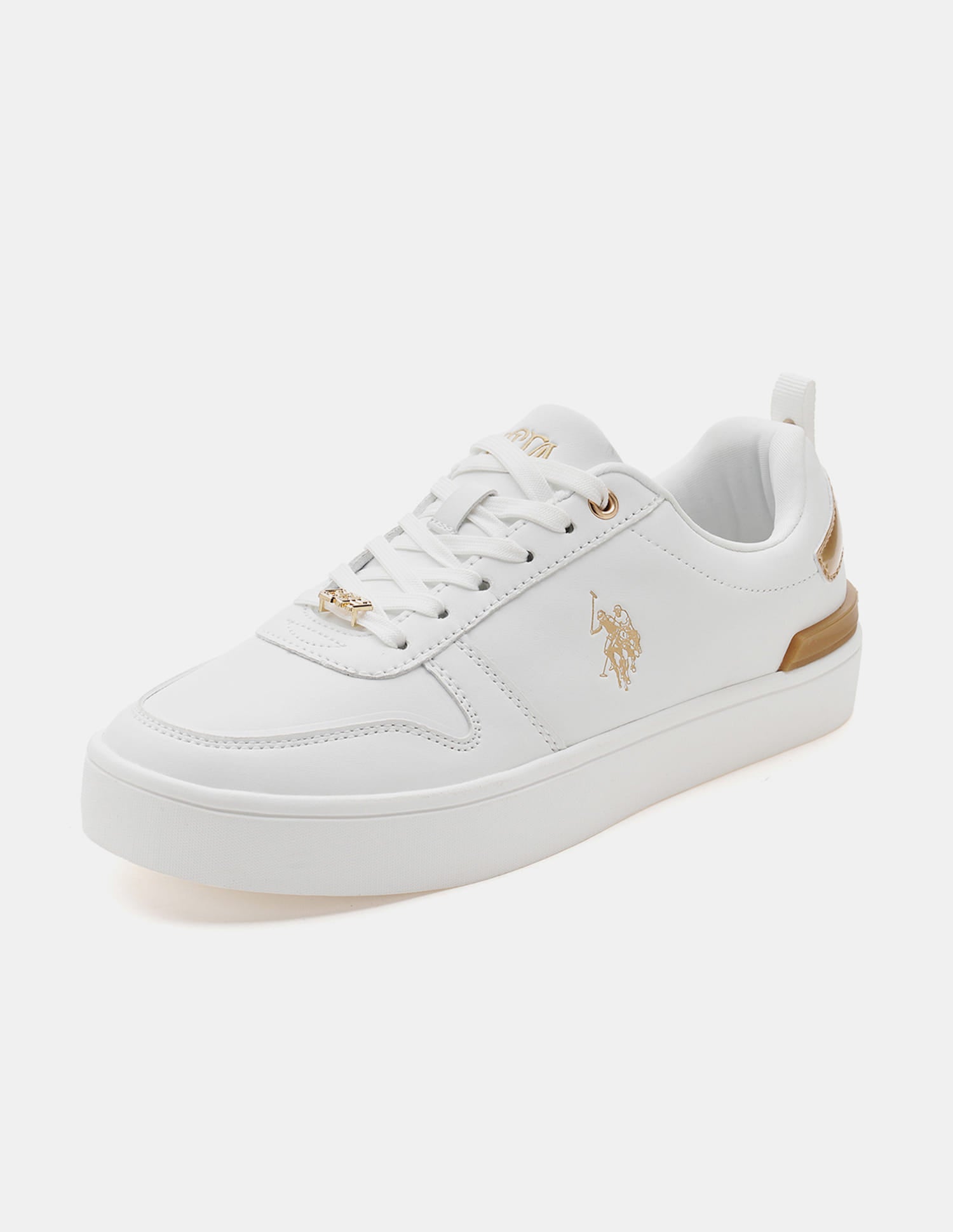 Women Arya 3.0 Low Top Sneakers White - U.S. Polo Assn. India | Large