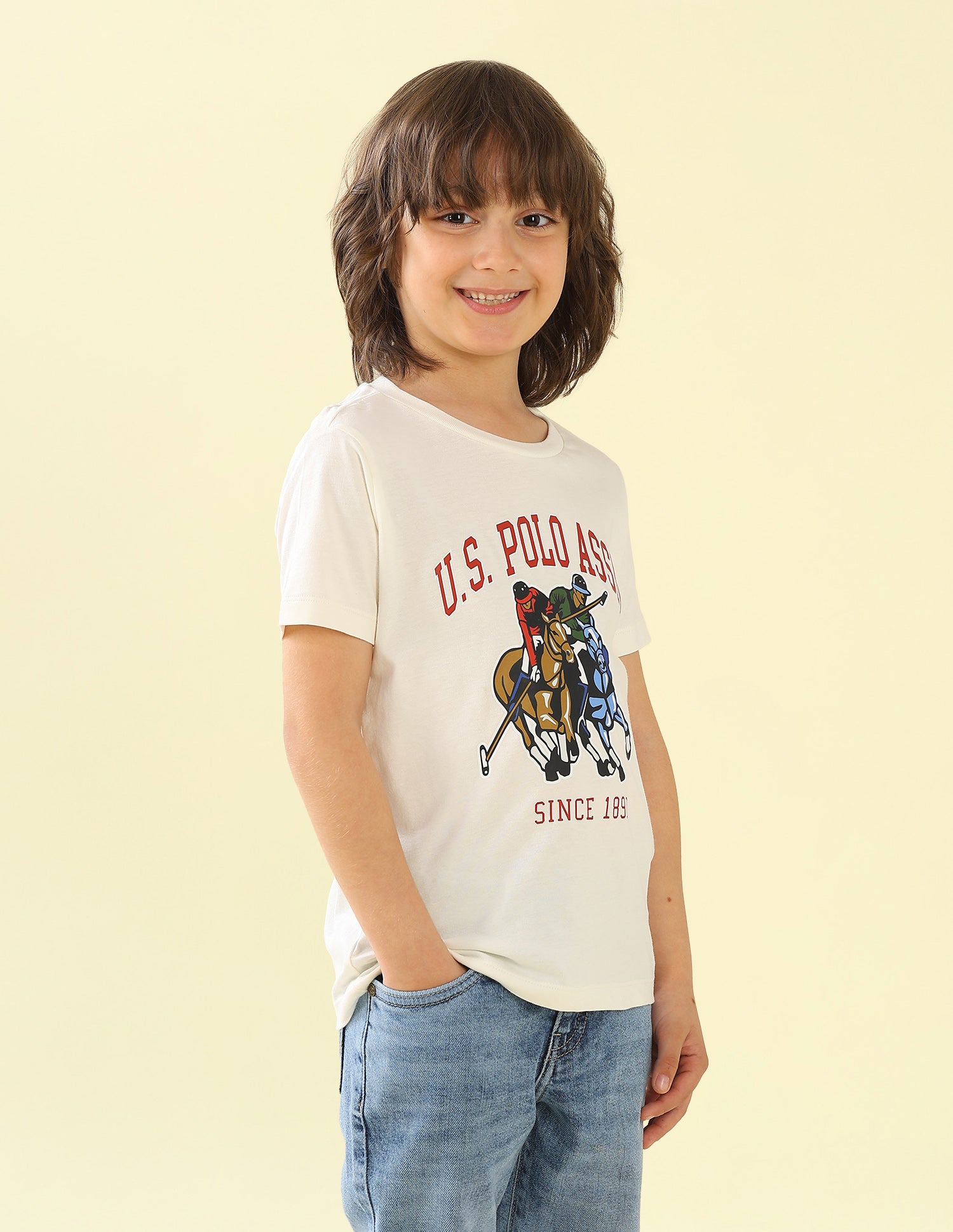 Graphic Brand Printed Regular Fit T-Shirt - Pack Of 2 Multi2 - U.S. Polo Assn. India | Large