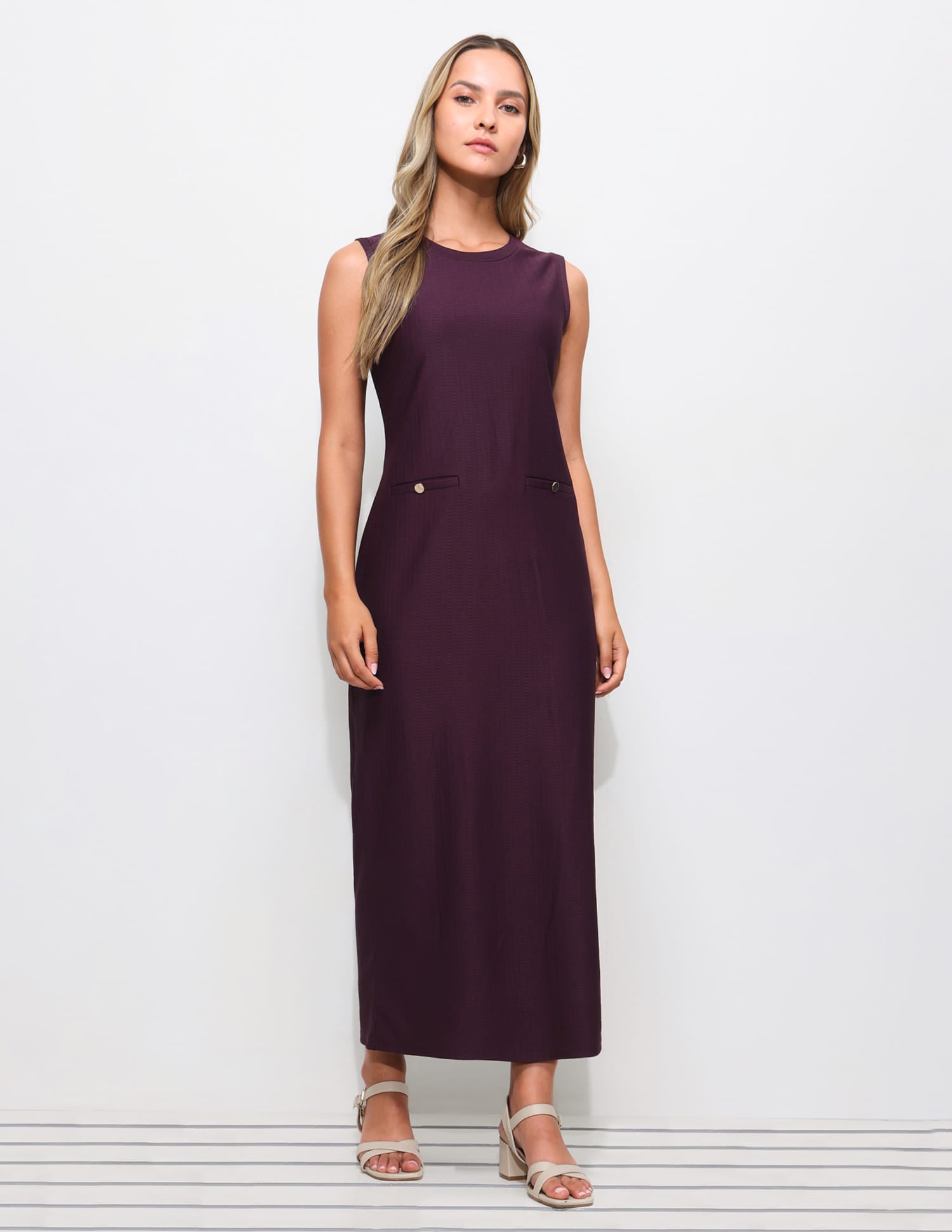 Textured Polo Dress Purple - U.S. Polo Assn. India | Large