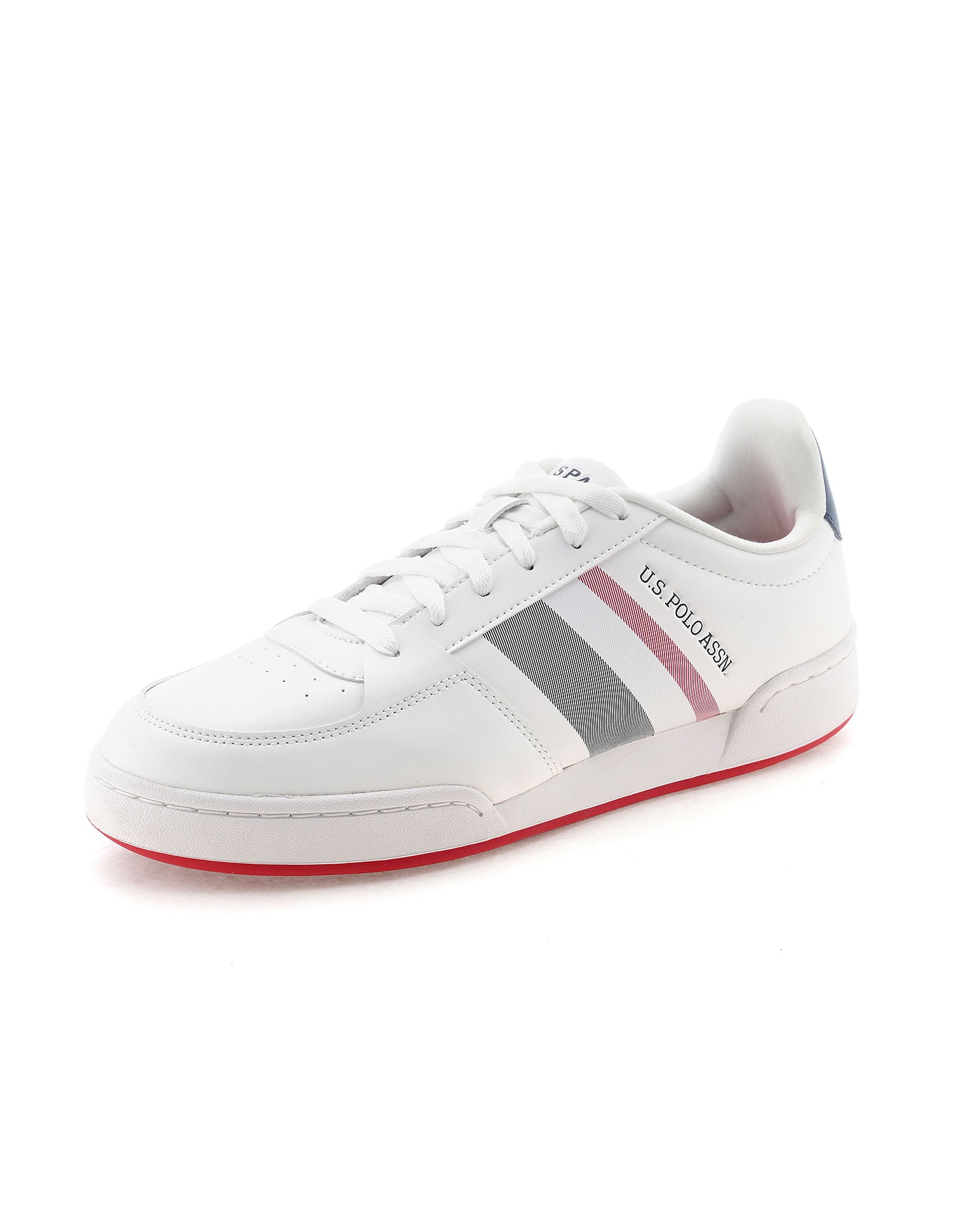 Men Anders Off White All Day Sneakers White - U.S. POLO ASSN. | Large