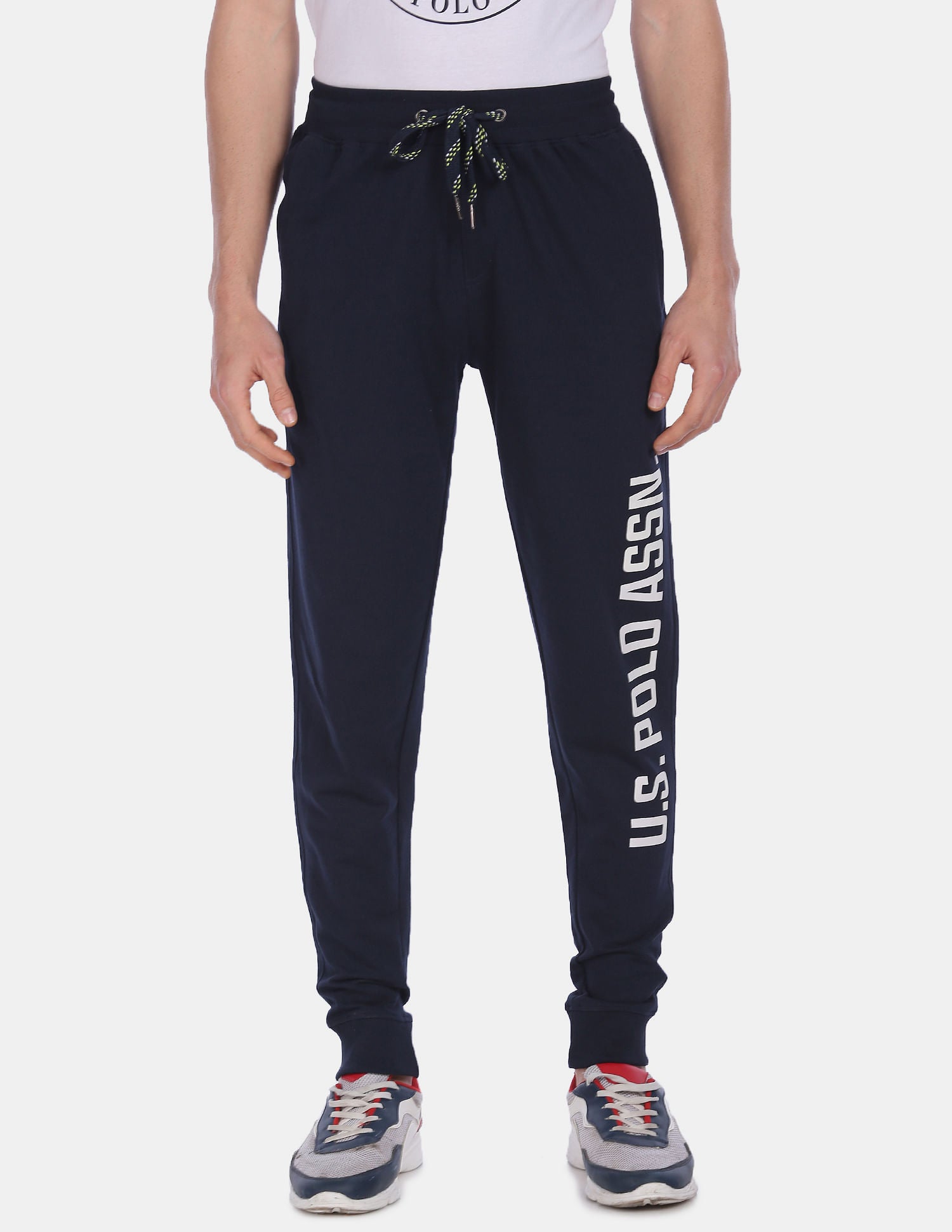 Comfort Fit Solid I675 Joggers - Pack Of 1 Navy - U.S. POLO ASSN. | Large