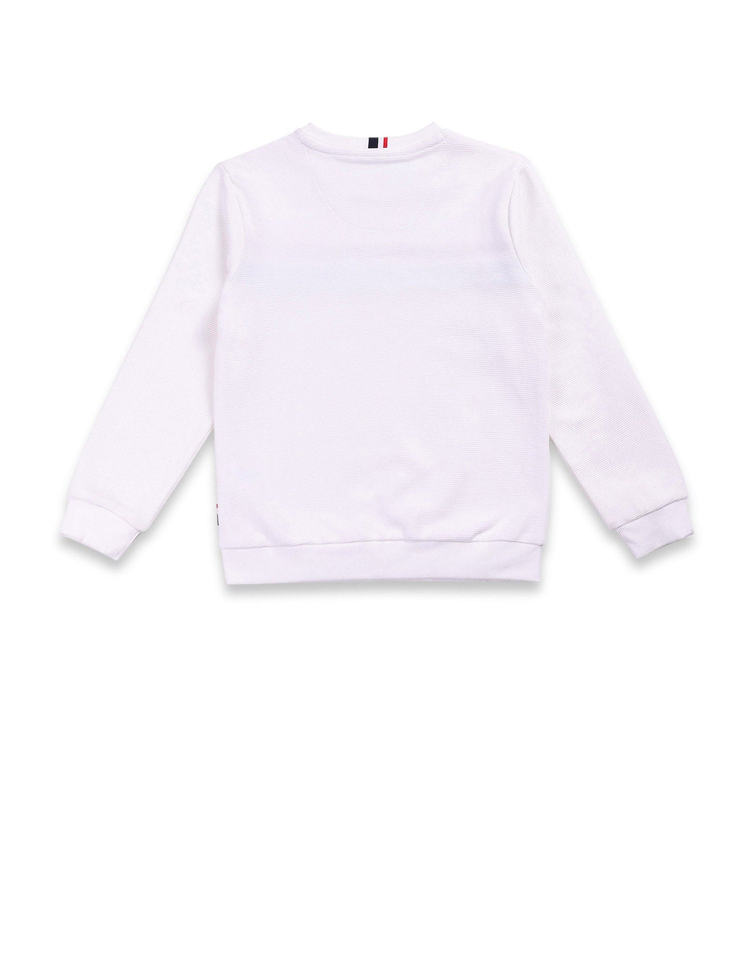 Regular fit Printed Sweatshirts White - U.S. Polo Assn. India | Large