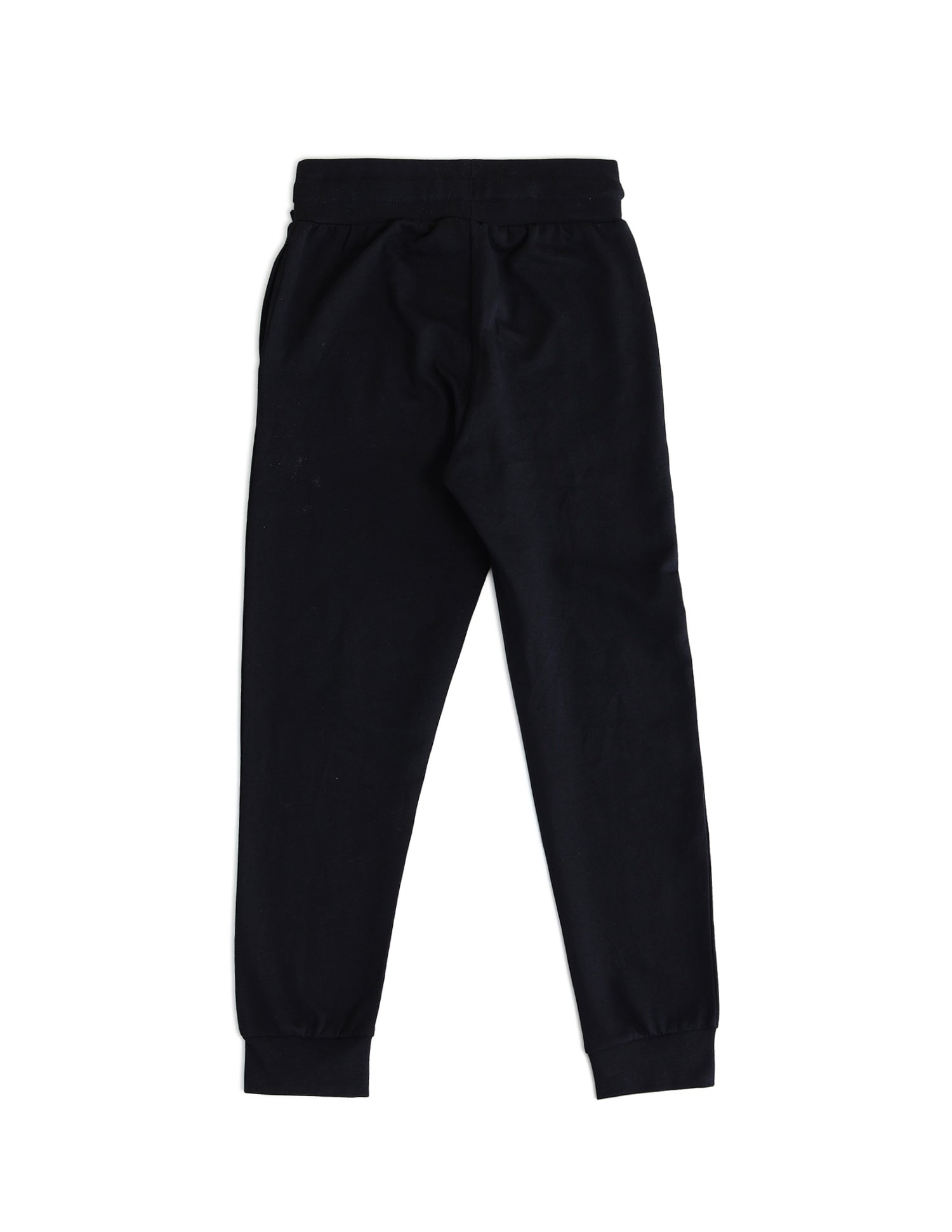 Boys Solid Regular Fit Joggers Black - U.S. POLO ASSN. | Large