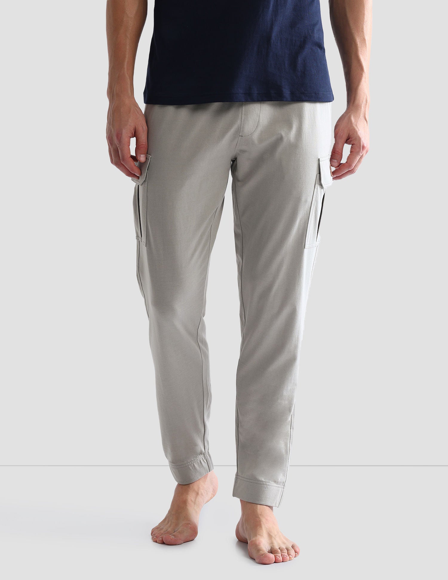 Cargo Utility OJ002 Lounge Joggers - Pack Of 1 Grey - U.S. POLO ASSN. | Large