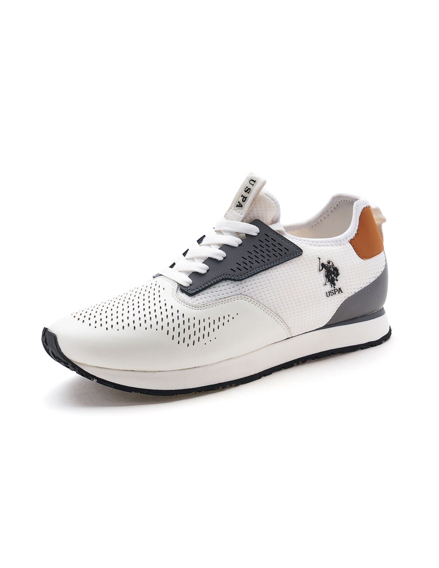 Men Mesh Caldas 3.0 Sneakers Off White - U.S. POLO ASSN. | Large