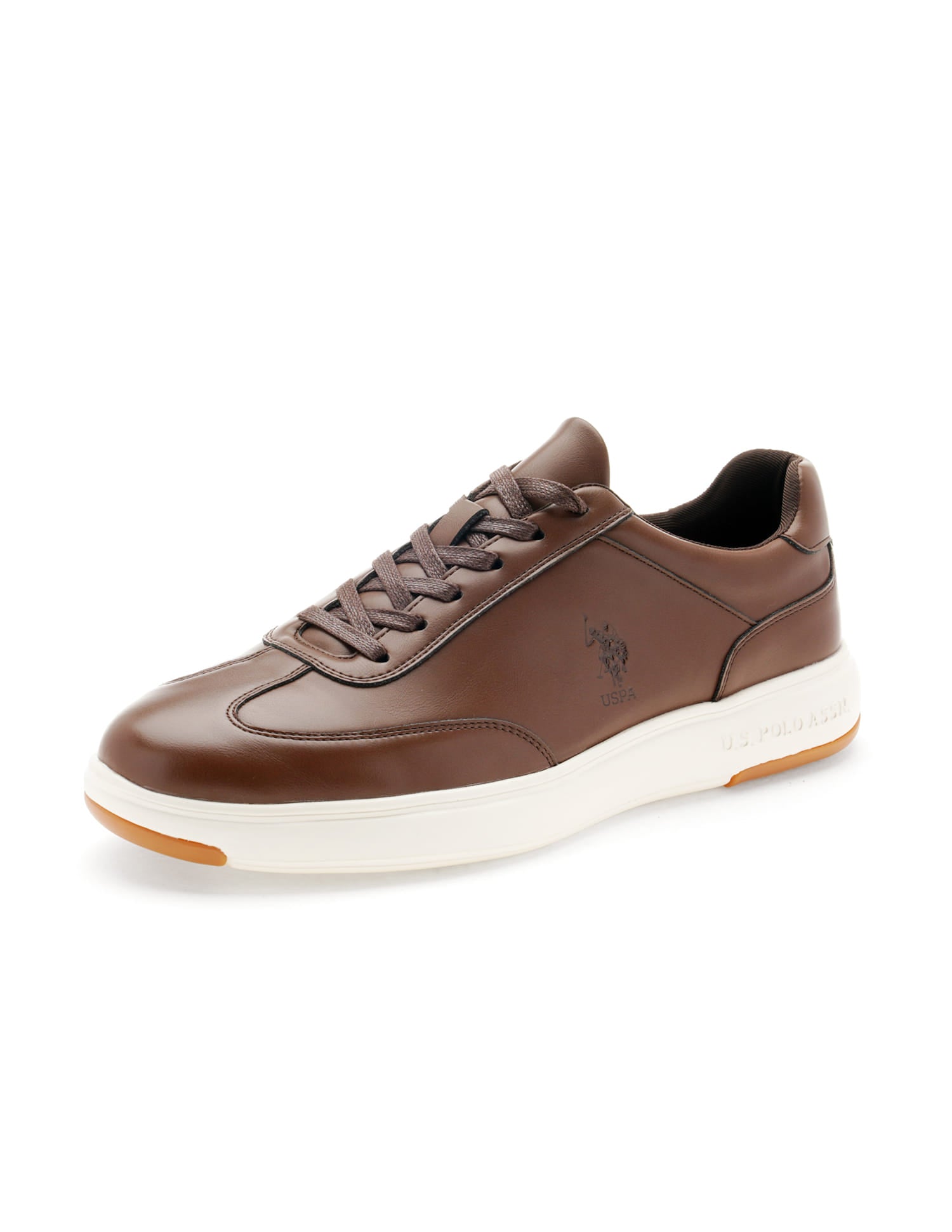 Men Como Dk. Brown All Day Sneakers Brown - U.S. Polo Assn. India | Large