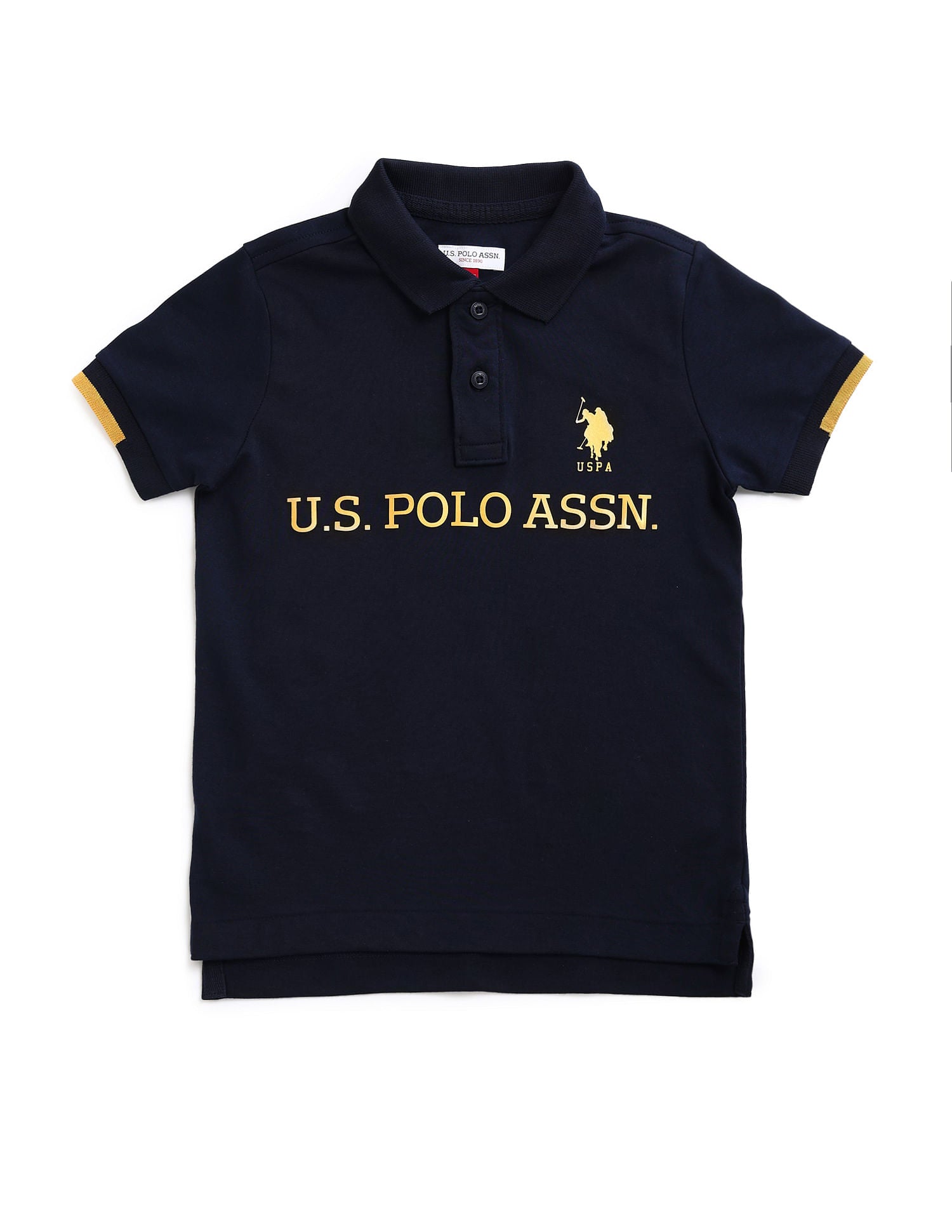Regular fit Printed Polo Shirt Navy - U.S. POLO ASSN. | Large