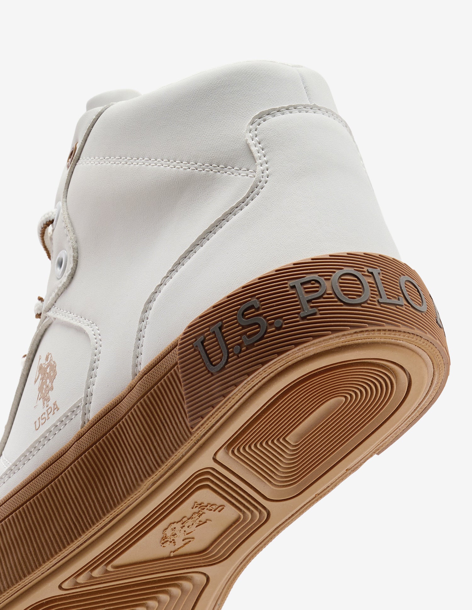 Ricon Mid Top Sneakers Off White - U.S. Polo Assn. India | Large