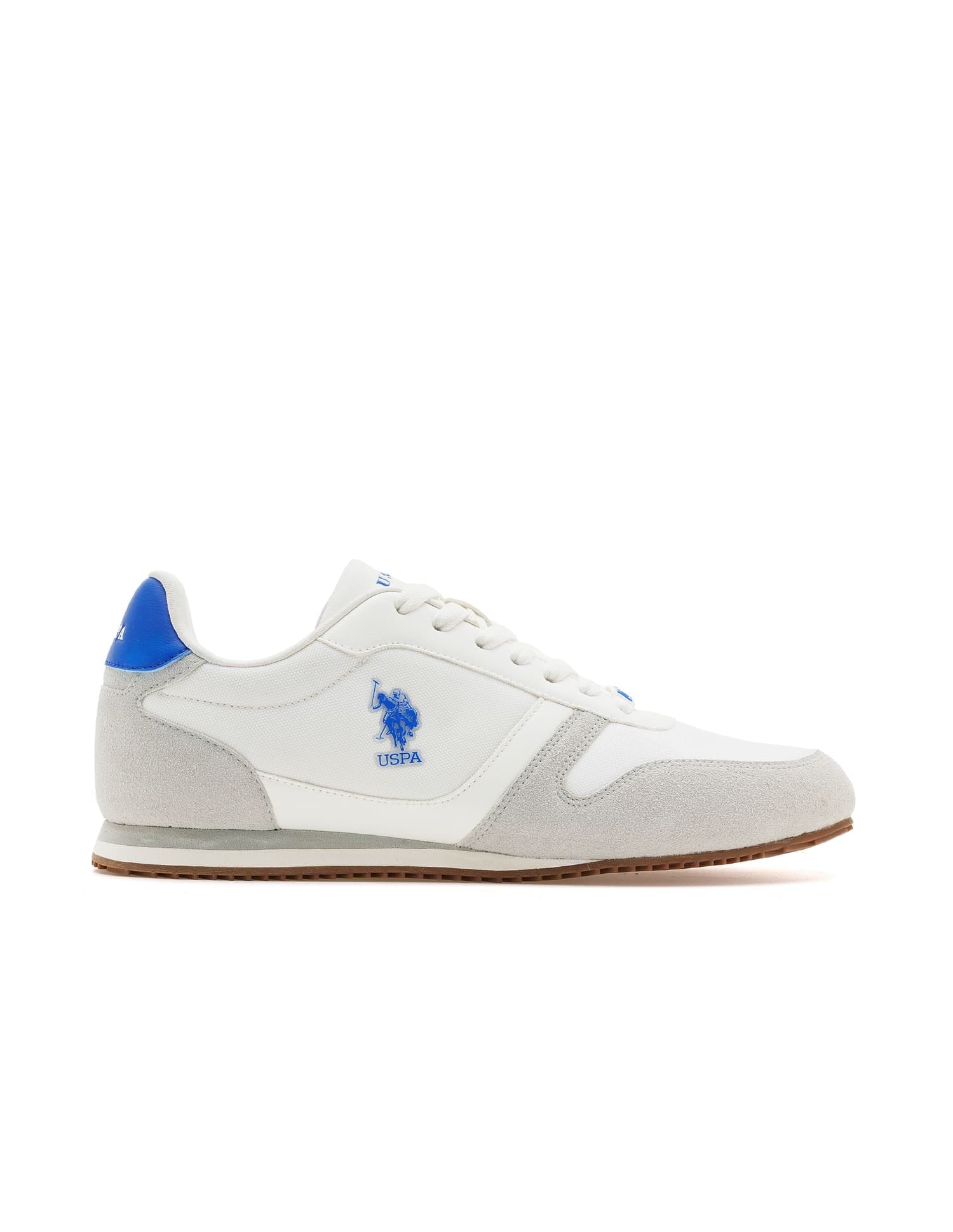 Colour Blocked Clemt 4.0 Sneakers Off White - U.S. Polo Assn. India | Large