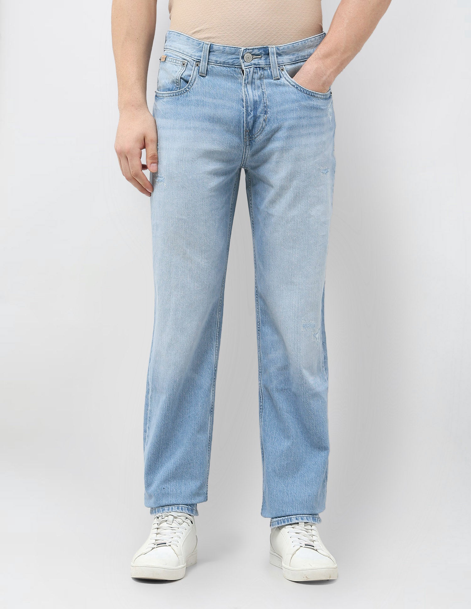 Shawn Relaxed Fit Blue Jeans Blue - U.S. POLO ASSN. | Large